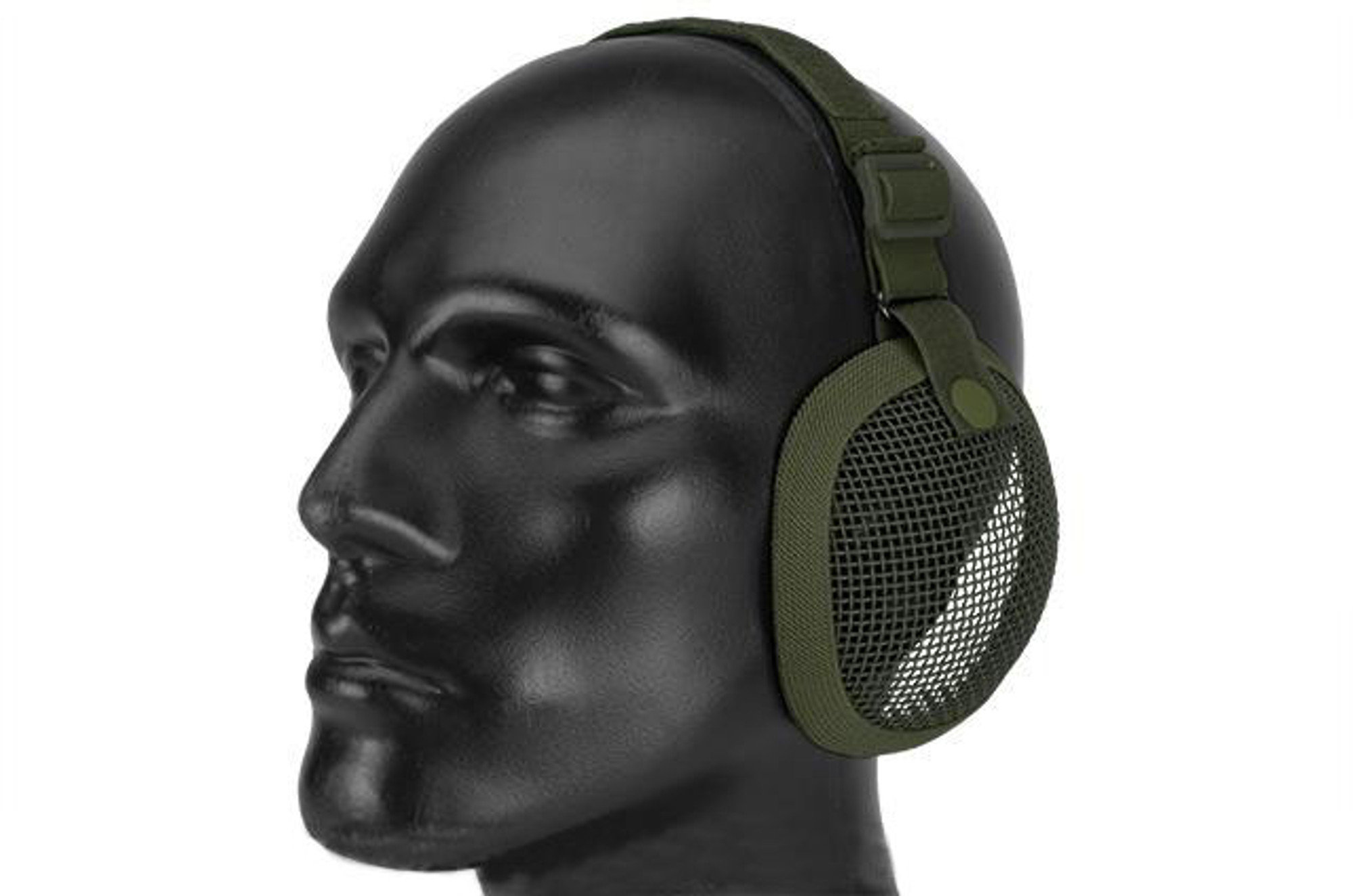 Matrix Tactical Wire Mesh Ear Protector - OD Green