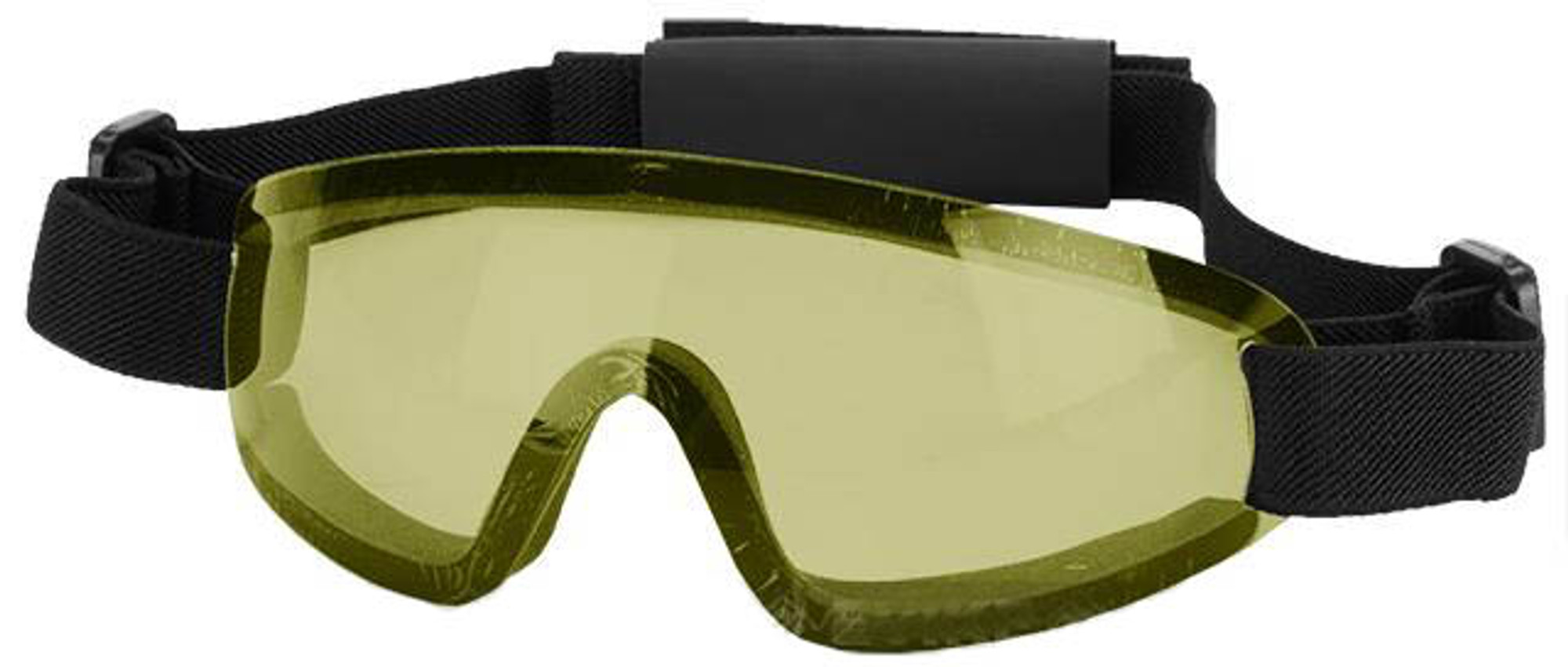 Bravo Tactical LP Low Profile Airsoft Gaming Sports Goggles - Yellow Lens