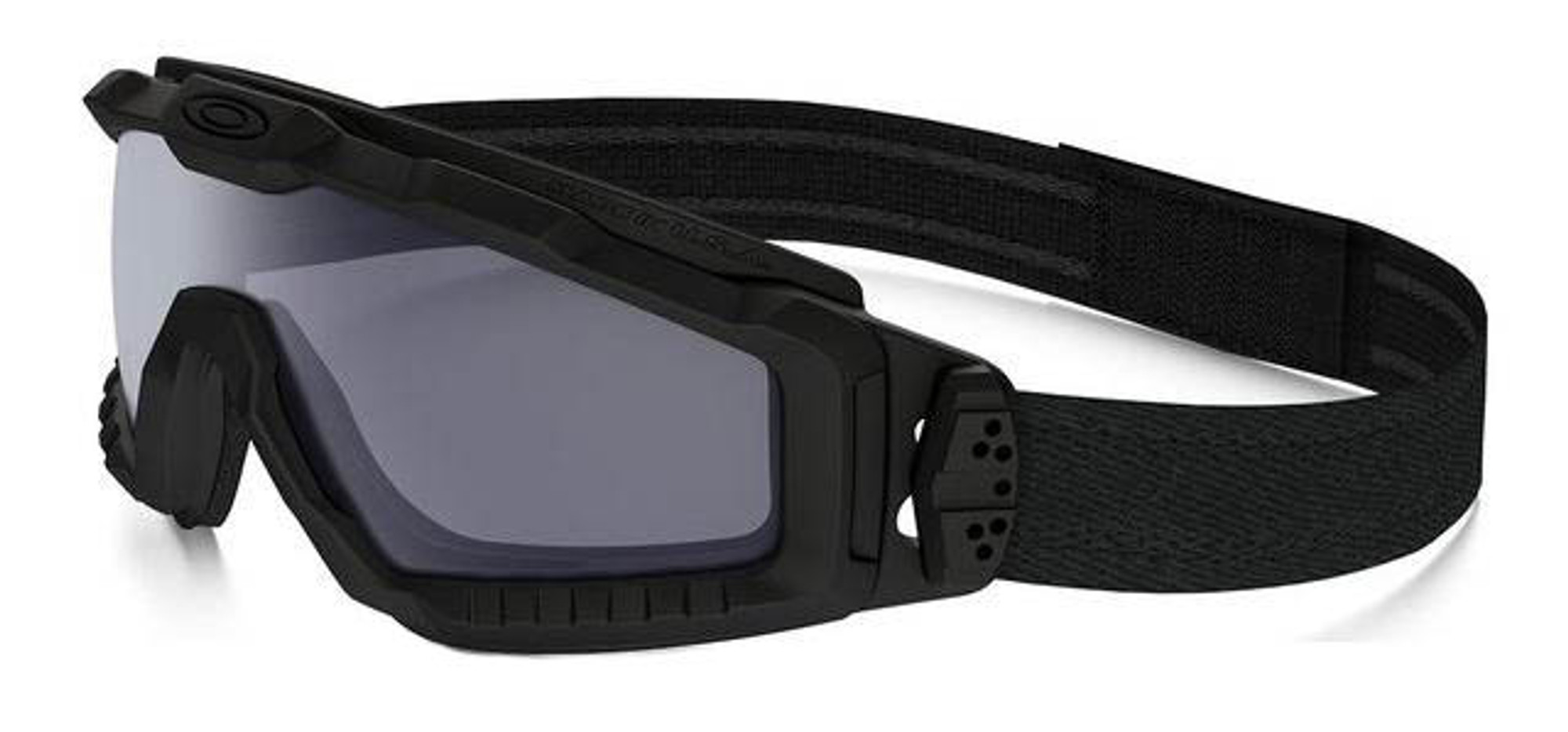 Oakley SI Ballistic ALPHA Halo Full Seal Goggle - Matte Black with Grey Lens