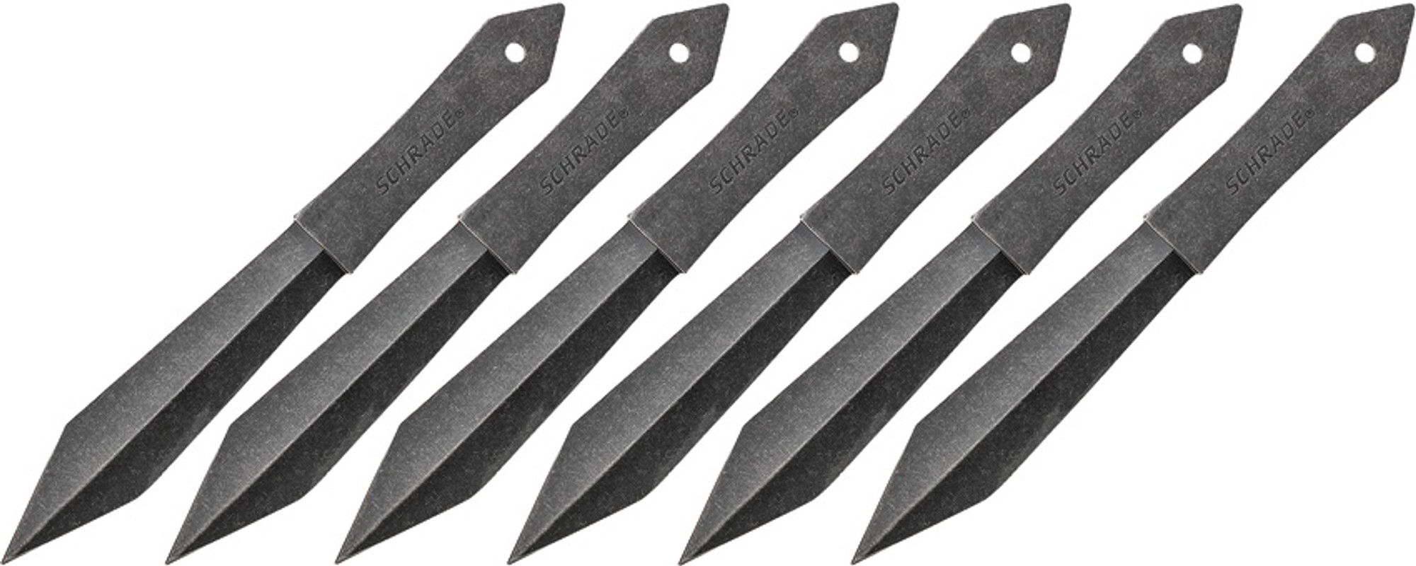 Schrade SCHTK6CP Throwing Knives Set of Six