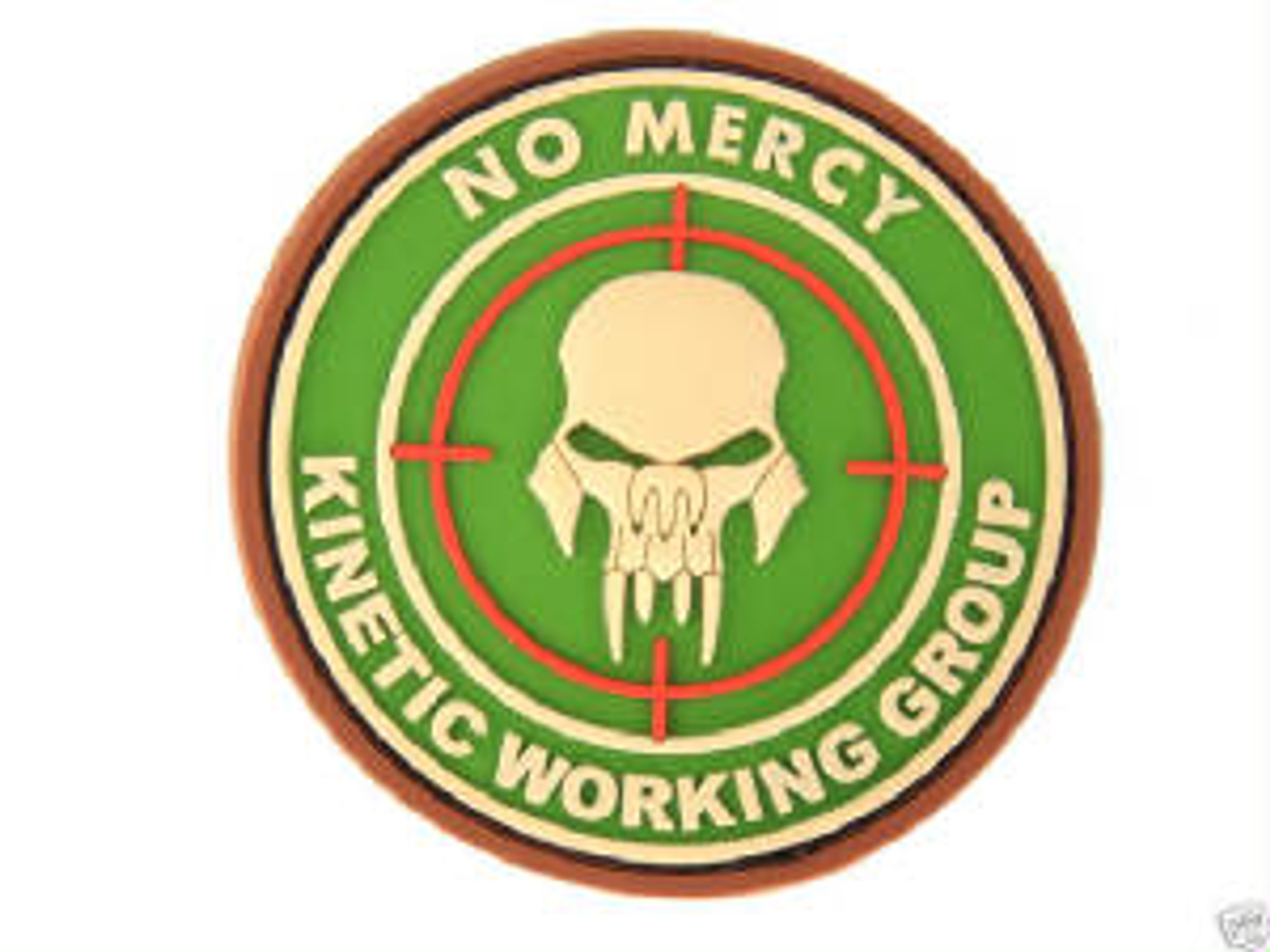 No Mercy Kinetic Working Group PVC - Multicam - Morale Patch