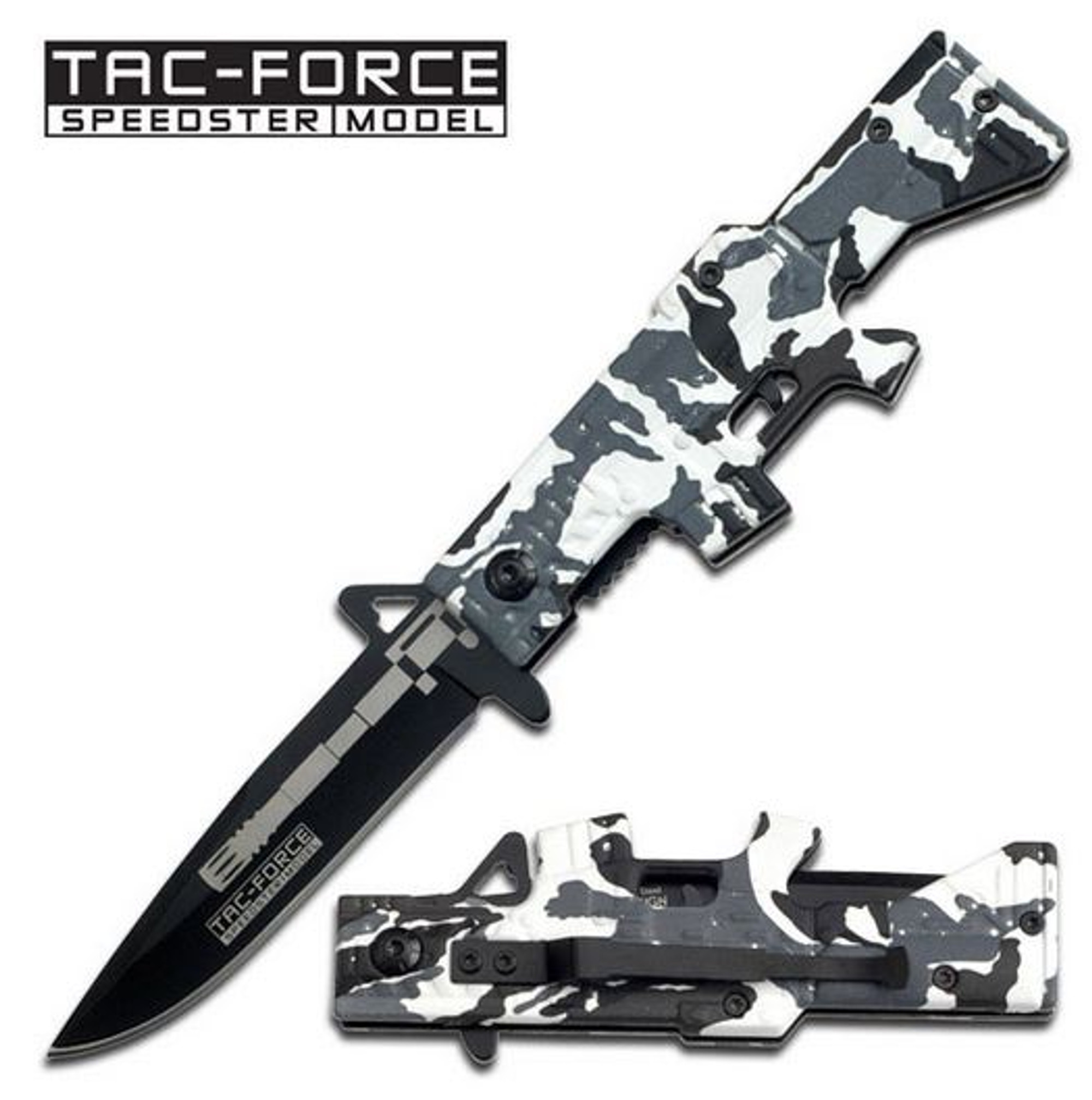 Tac Force TF741DW Tactical AR Folder Snow Camo