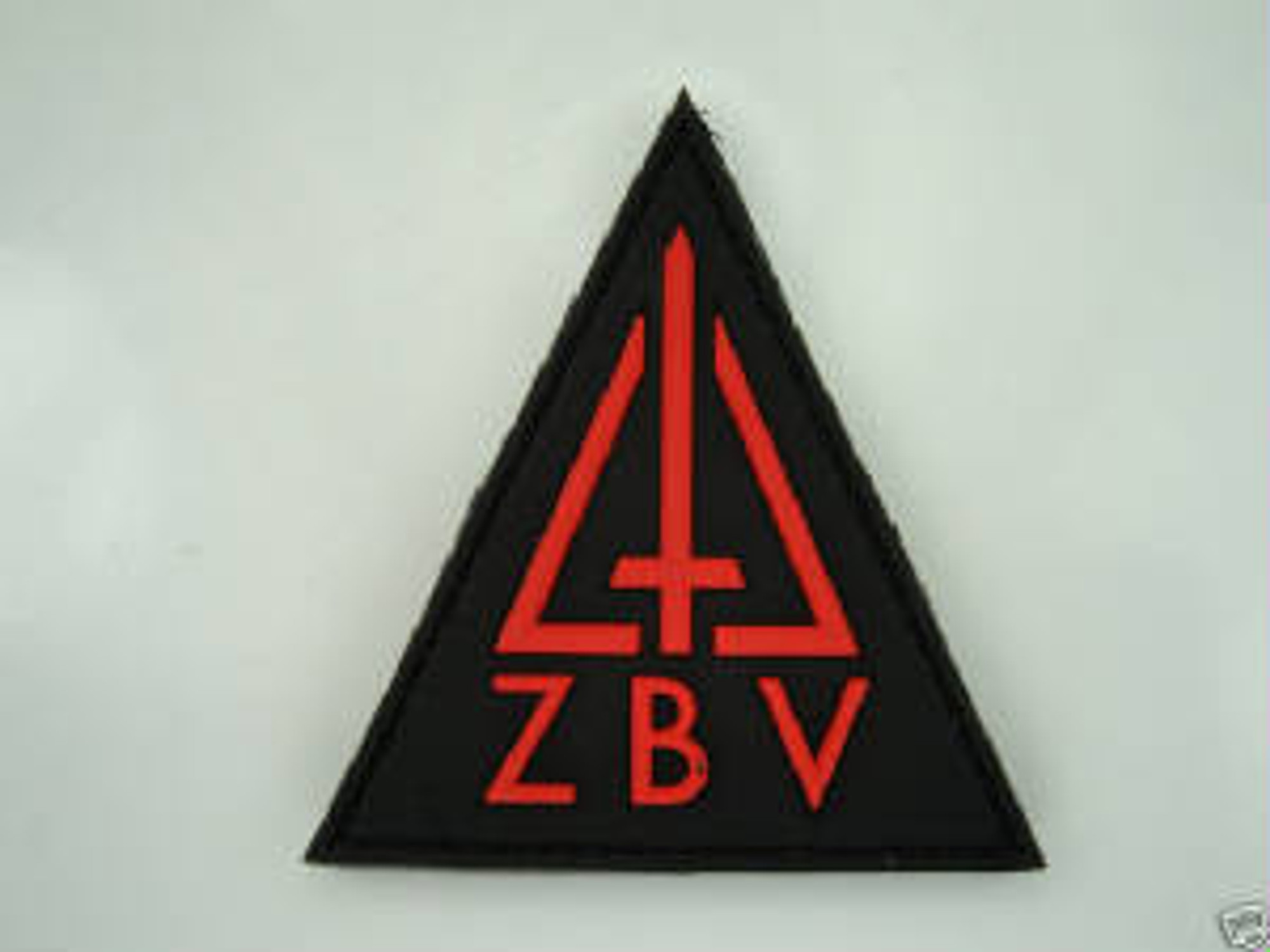 PVC ZBV Military Police - Red/Black - Morale Patch