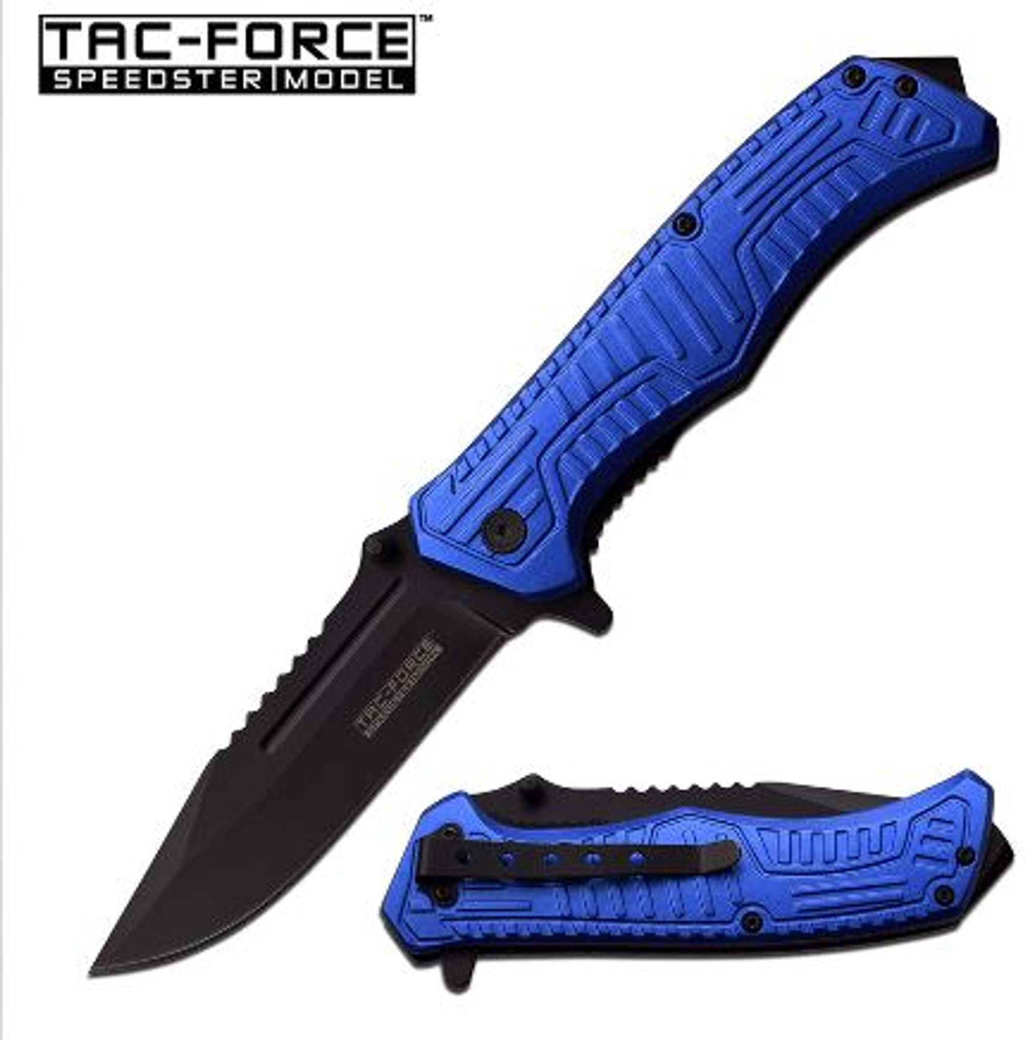 Tac Force TF918BL Folding Knife Assisted Opening