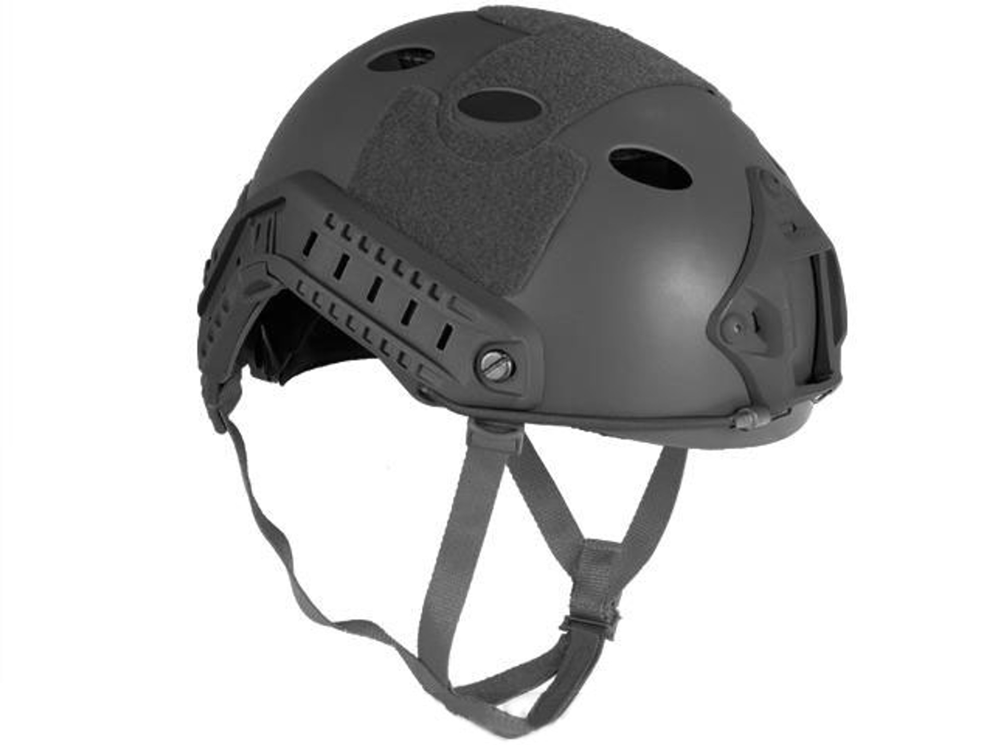 6mmProShop Bump Type Tactical Airsoft Helmet (PJ Type / Advanced / Black)