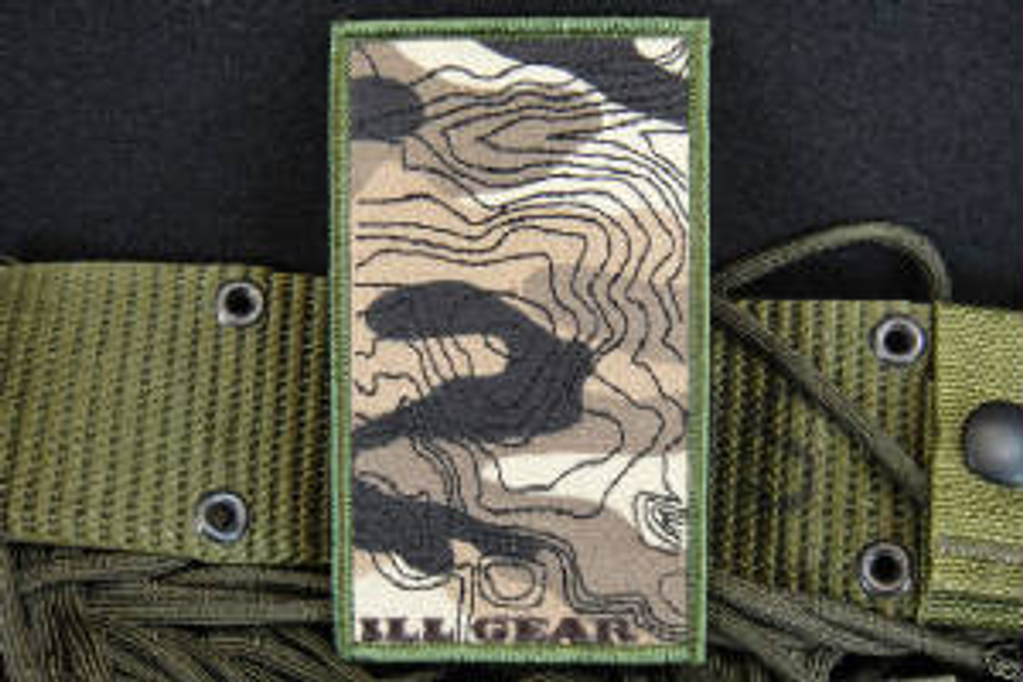 Topographic Camo - Morale Patch