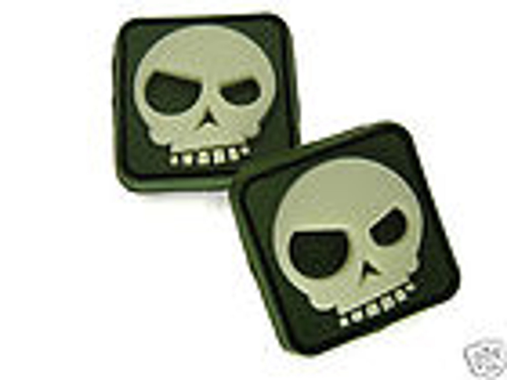 Triple Aught Design Mean T-Skull Pair - Olive	 - Morale Patch