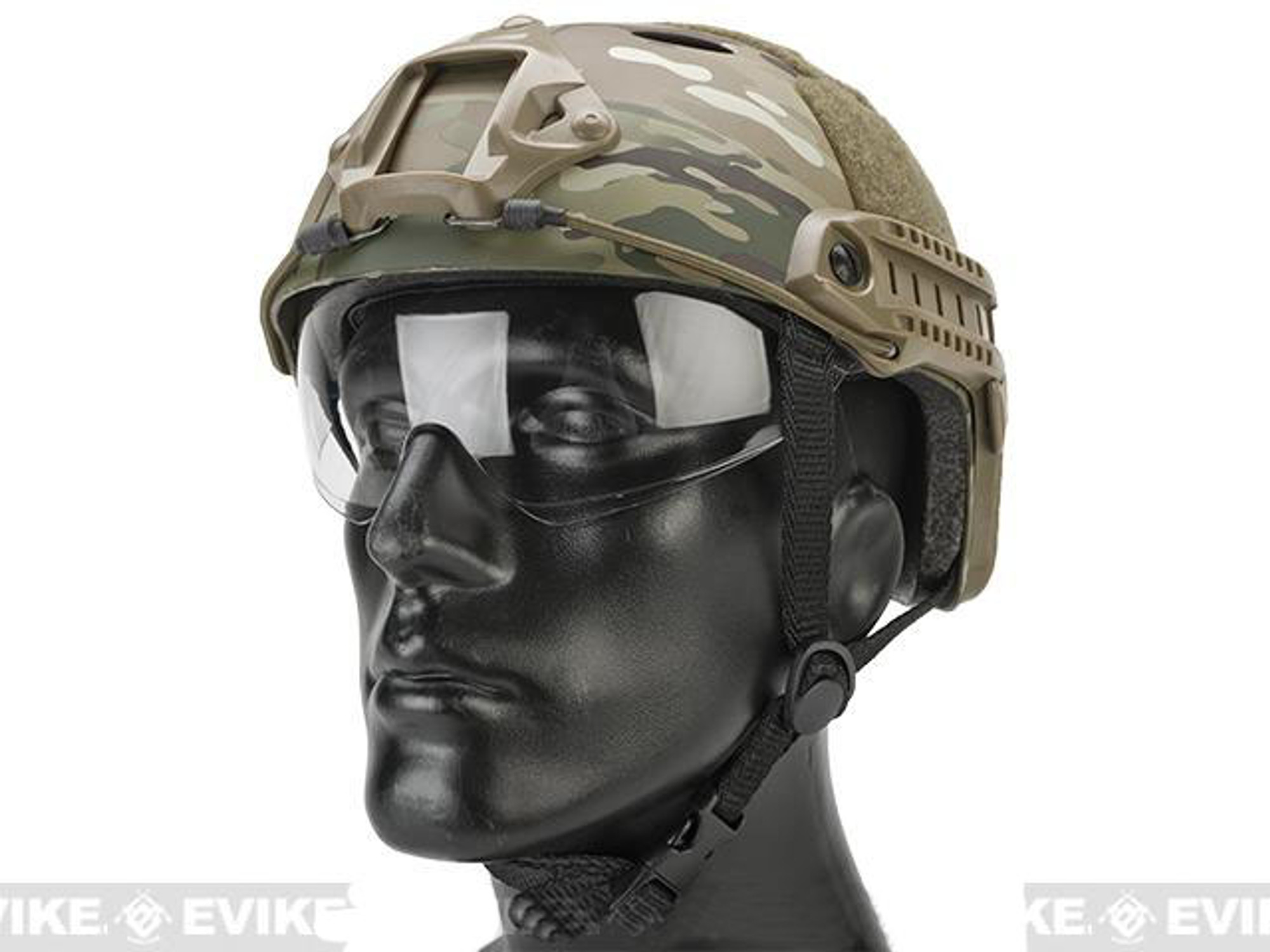 Emerson Bump Type Tactical Airsoft Helmet (PJ Type / Basic / Arid Camo)