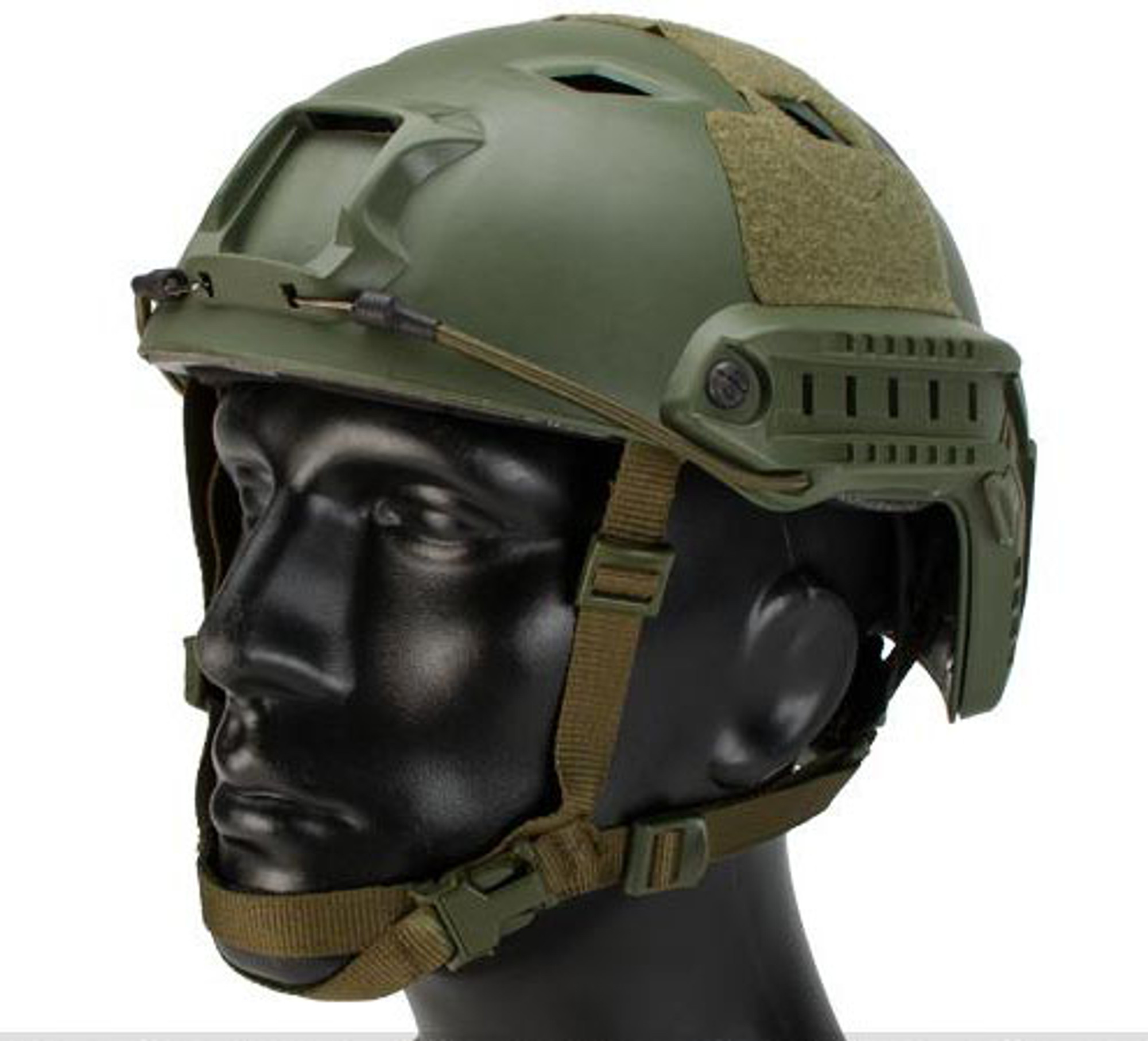 Emerson Bump Type Tactical Airsoft Helmet (BJ Type / Advanced / OD Green)