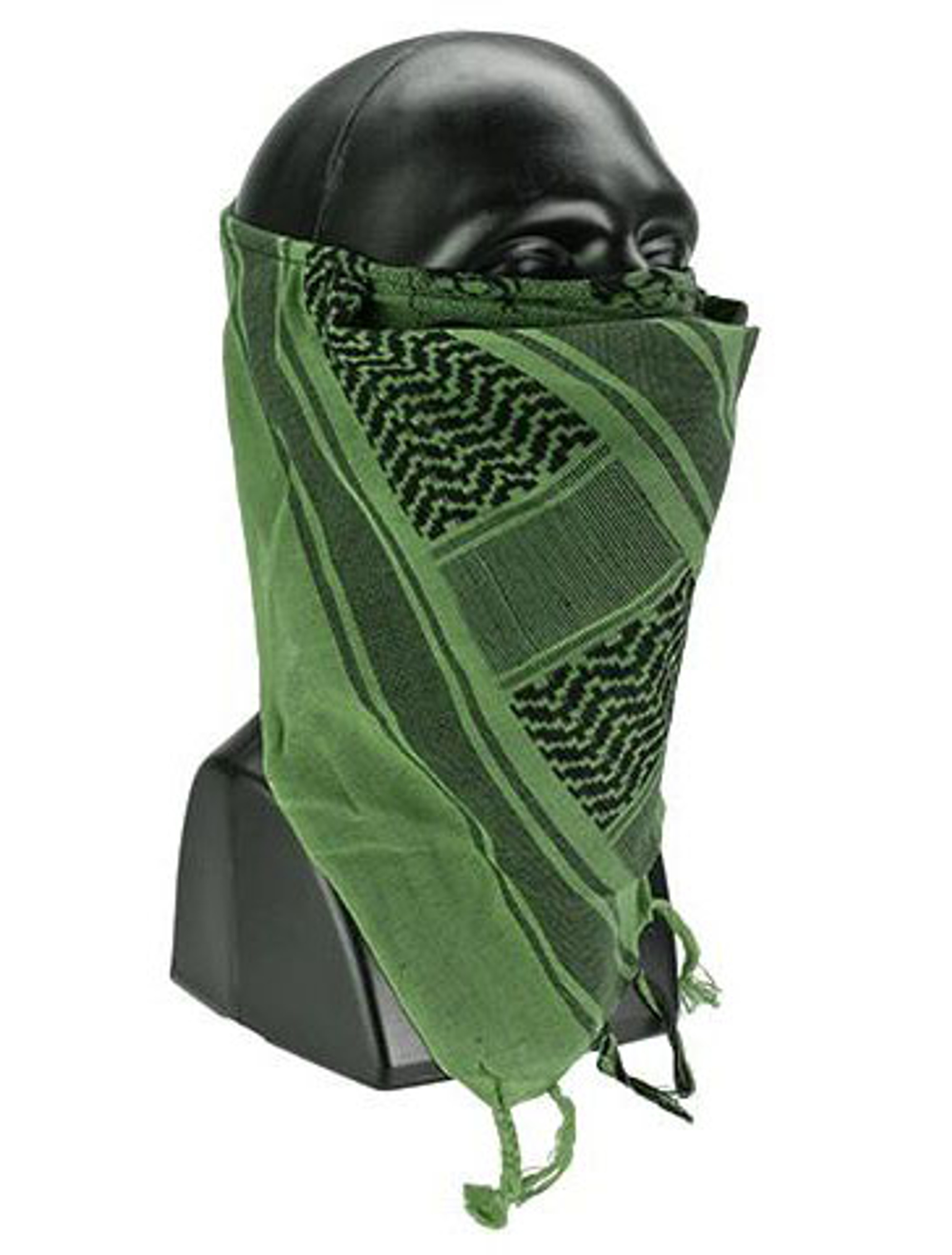 Phantom Gear Tactical High Speed Operator Mask - Green Shemagh