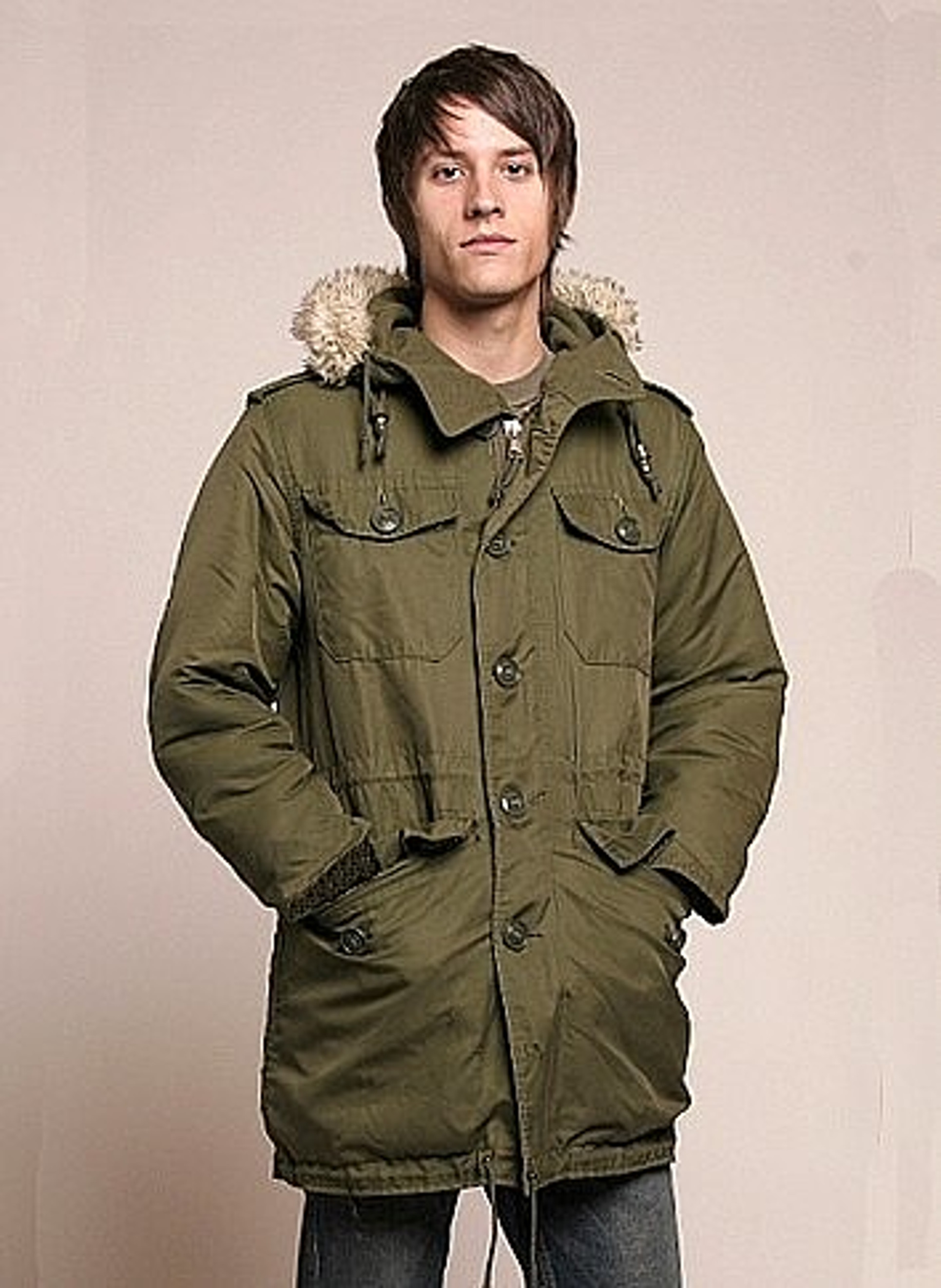 Canadian Armed Forces Winter Work Parka w/Fake Fur Hood