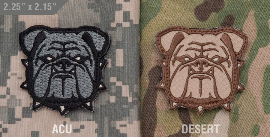 Bulldog Head Small - Morale Patch