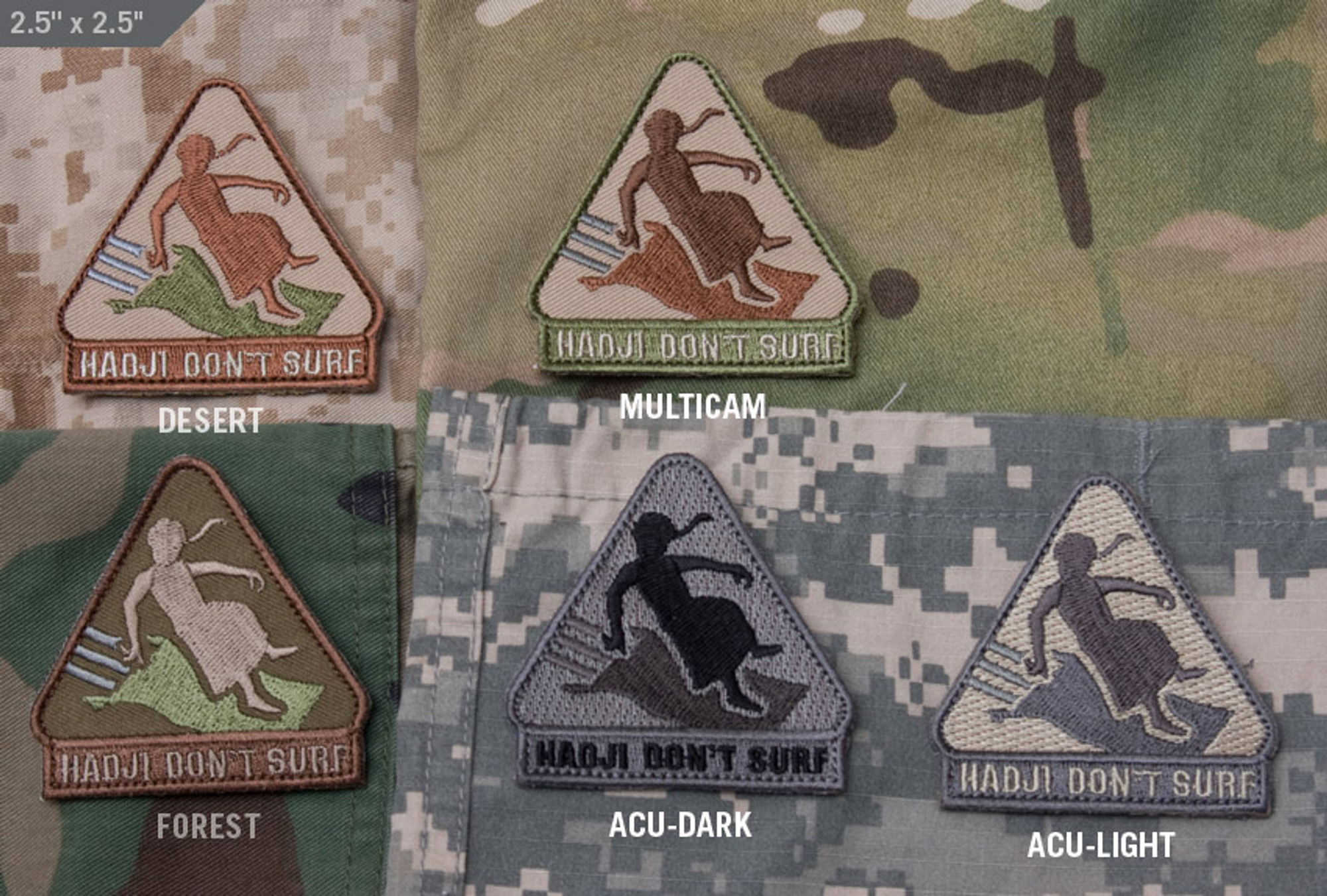 Hadji Don't Surf - Morale Patch