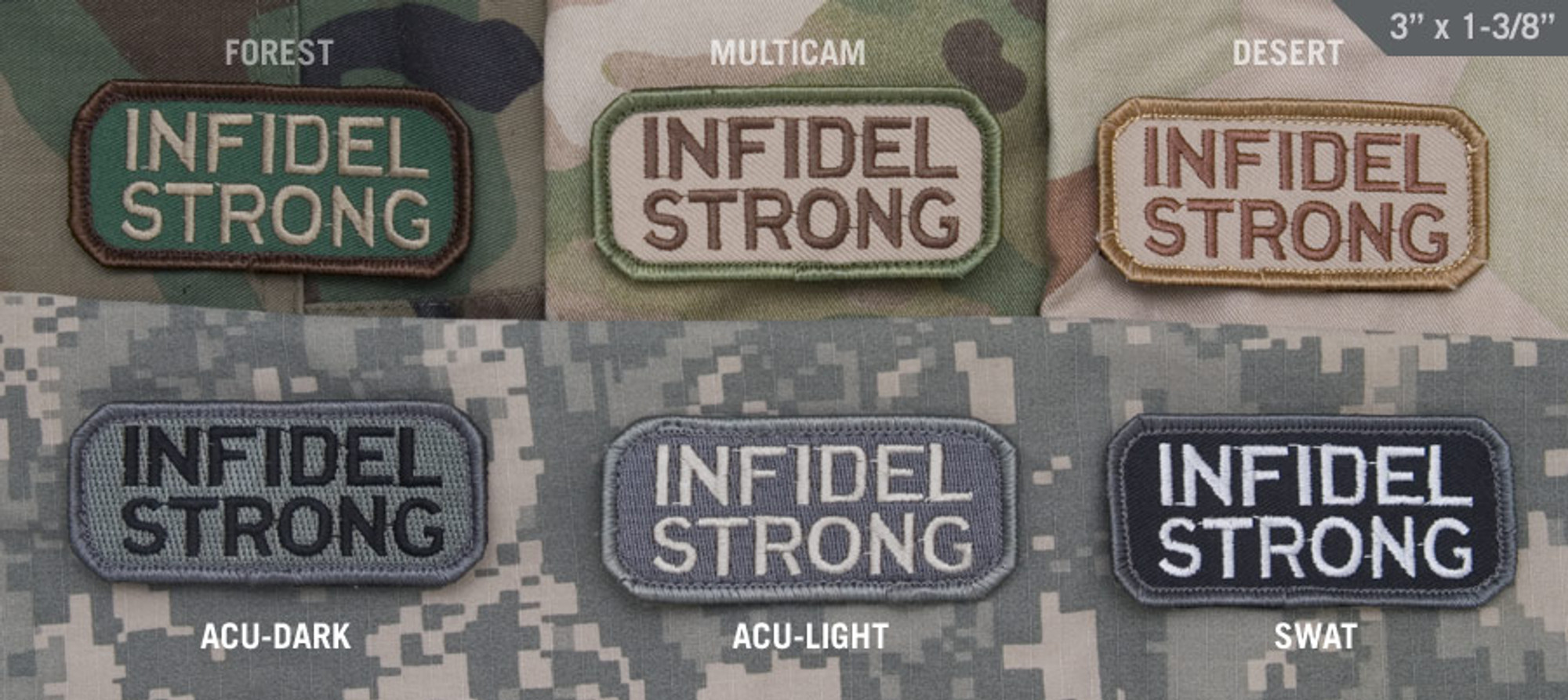 Infidel Strong - Morale Patch