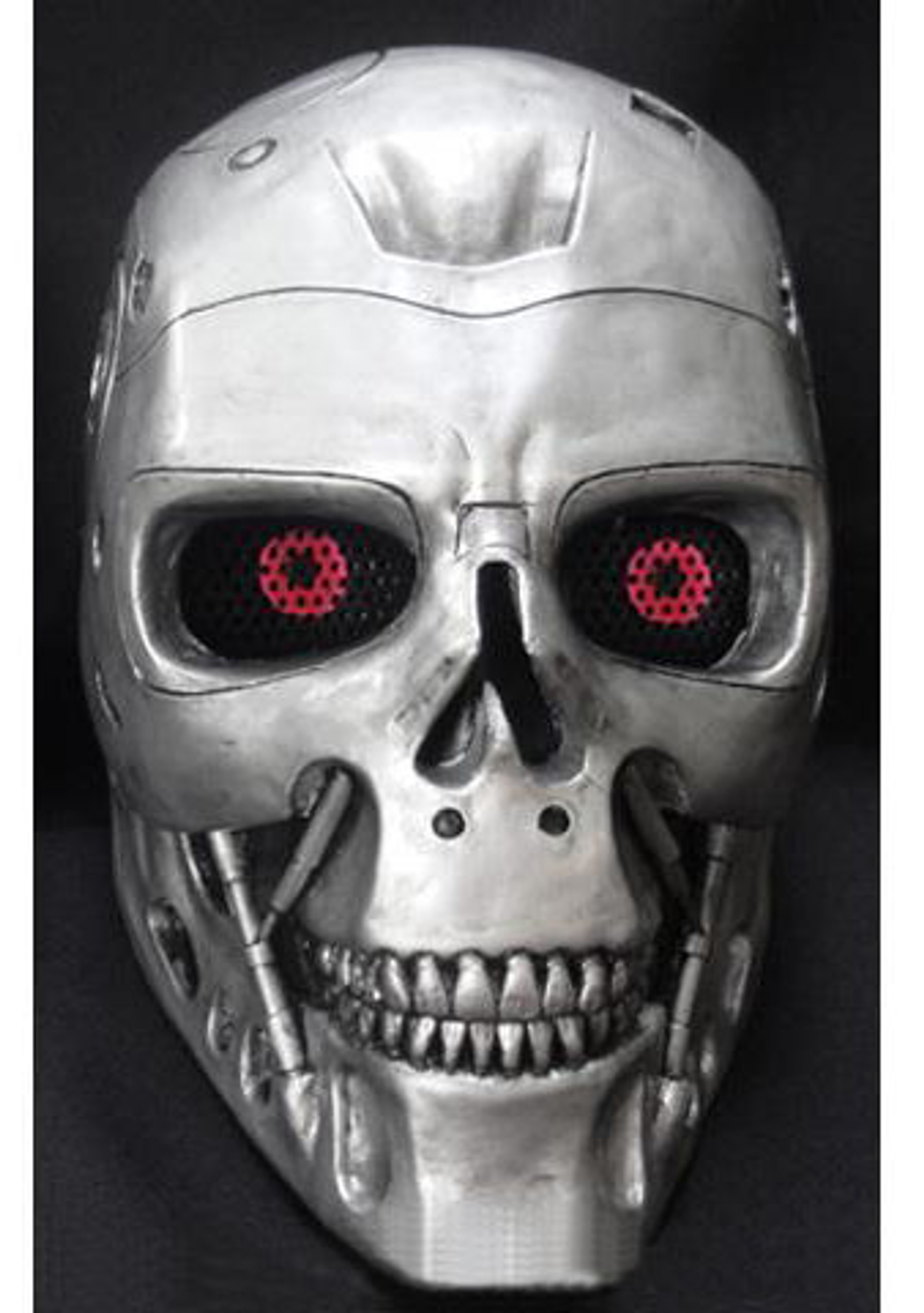 FMA Custom Fiberglass Wire Mesh "T800" Mask Inspired by Terminator
