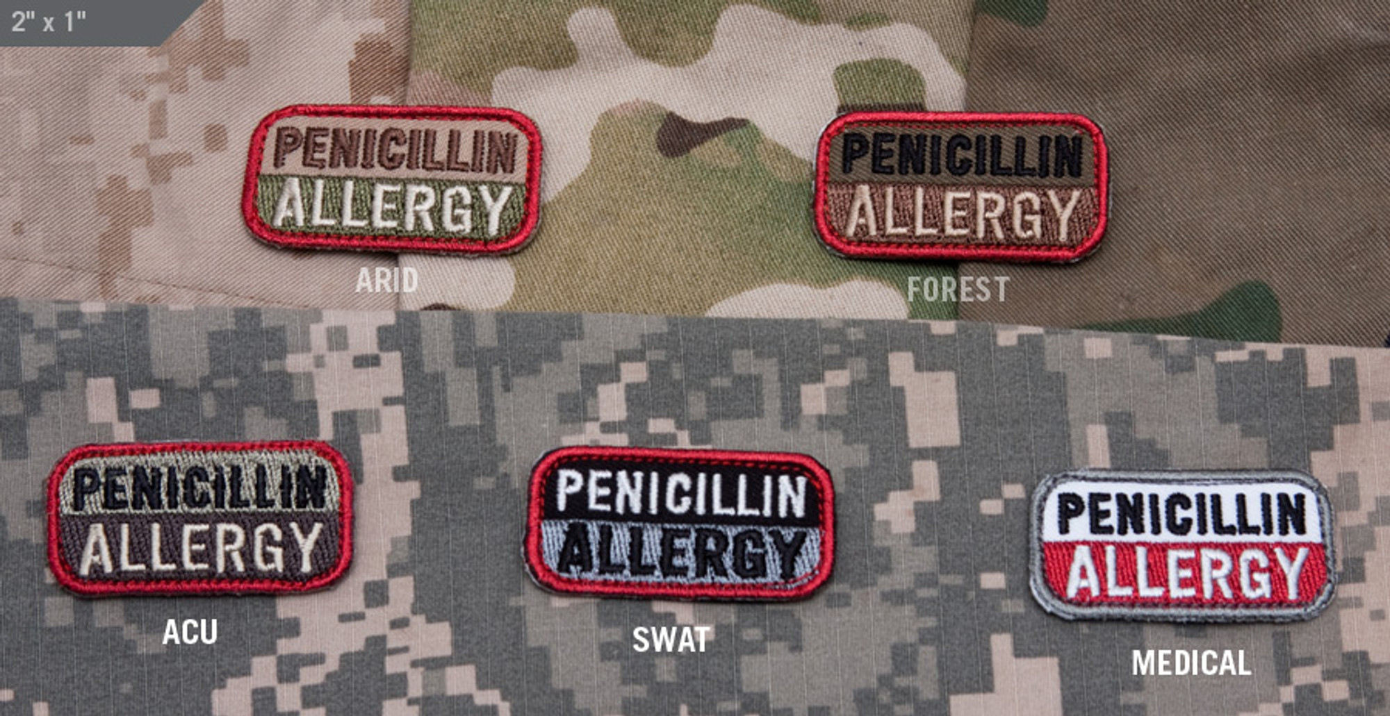 Penicillin Allergy - Morale Patch