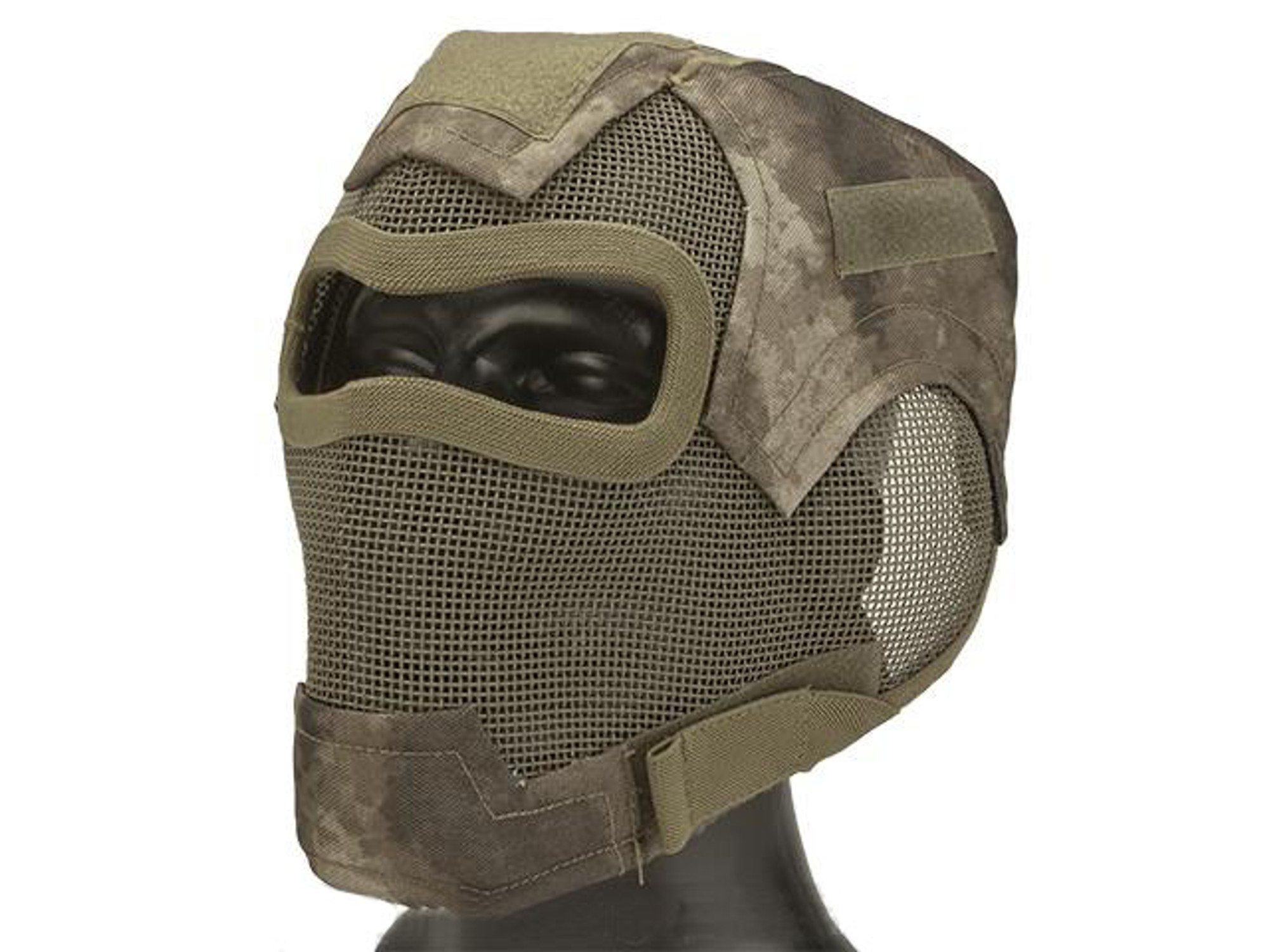 Matrix Iron Face Carbon Steel "Watcher" Gen7 Full Face Mask - Arid Camo