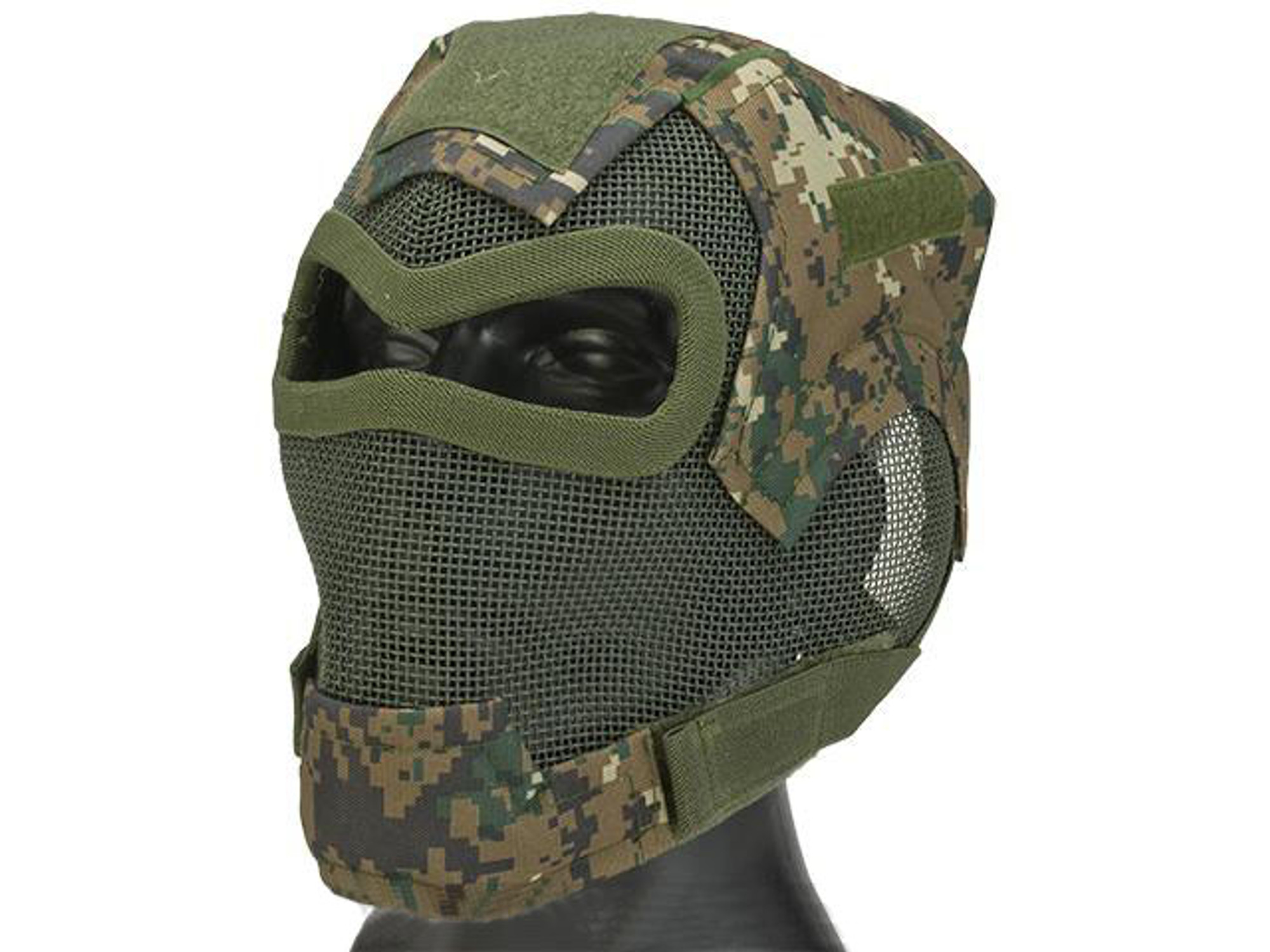 Matrix Iron Face Carbon Steel "Watcher" Gen7 Full Face Mask - Digital Woodland