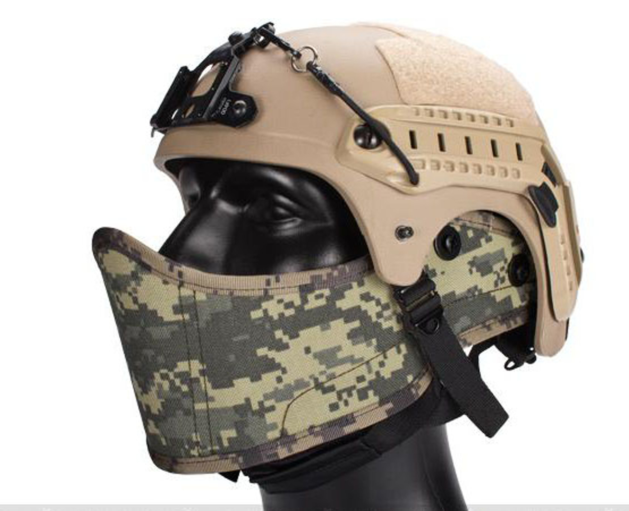 Avengers Helmet Face Armour HAF Mask for Airsoft (Color: ACU)