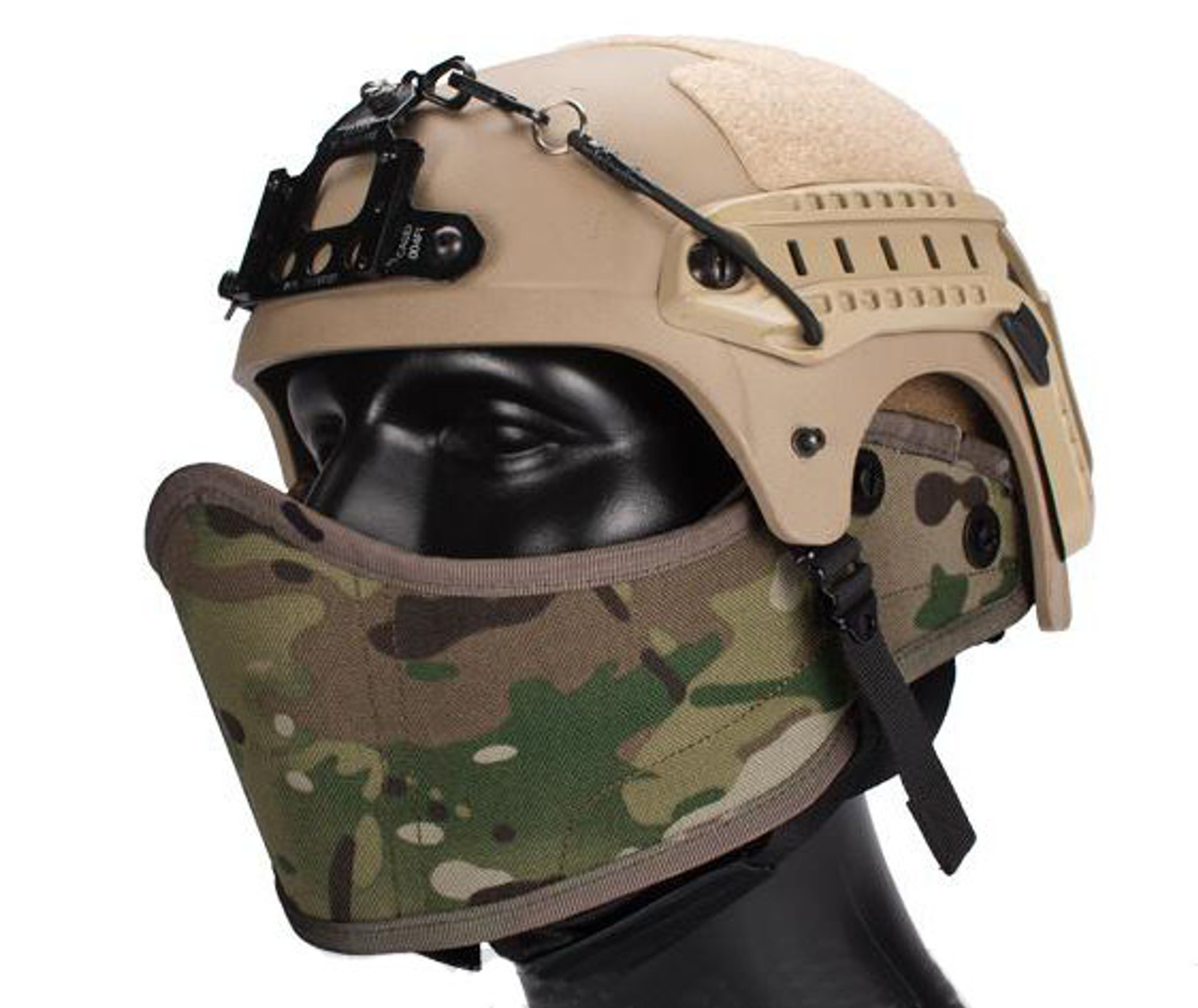 Avengers Helmet Face Armour HAF Mask for Airsoft (Color: Camo)