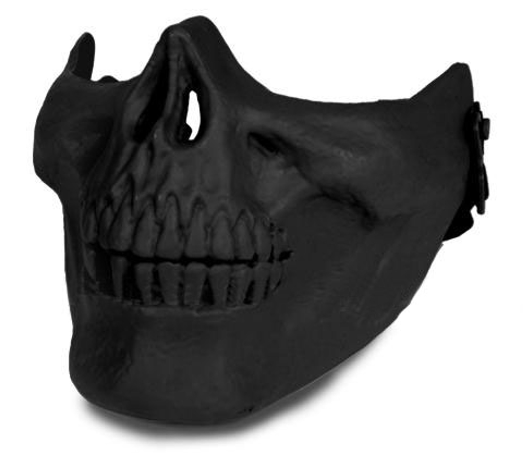 Avengers "Skull" Iron Face Lower Half Mask (Black)