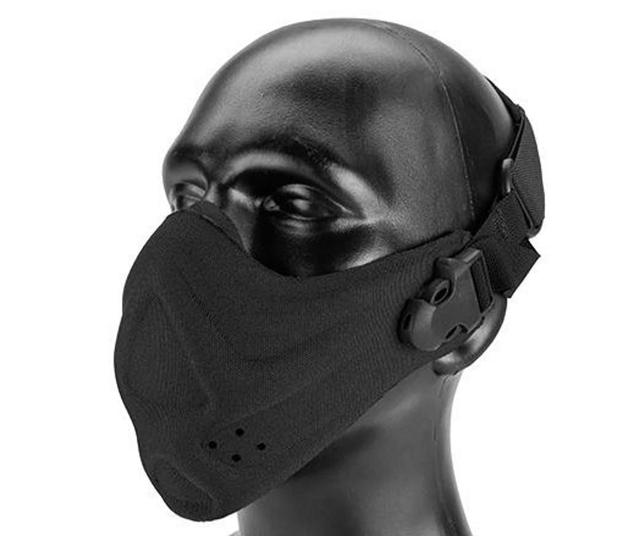 Matrix High Speed Lightweight Half Face Mask - (Black)