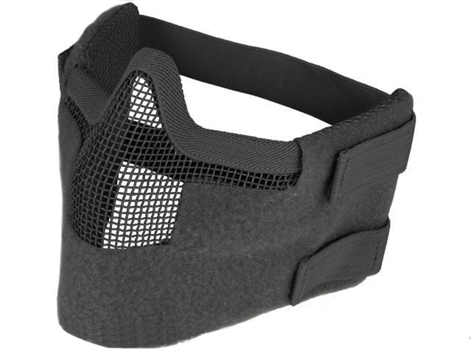 Matrix Iron Face Carbon Steel "Striker" Gen5 Metal Mesh Lower Half Mask - Black