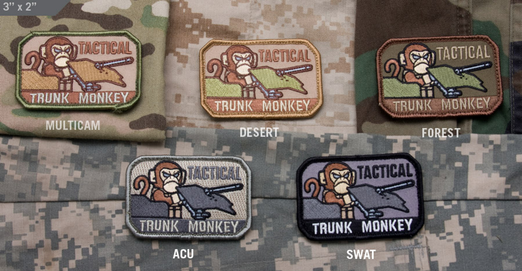 Tactical Trunk Monkey - Morale Patch