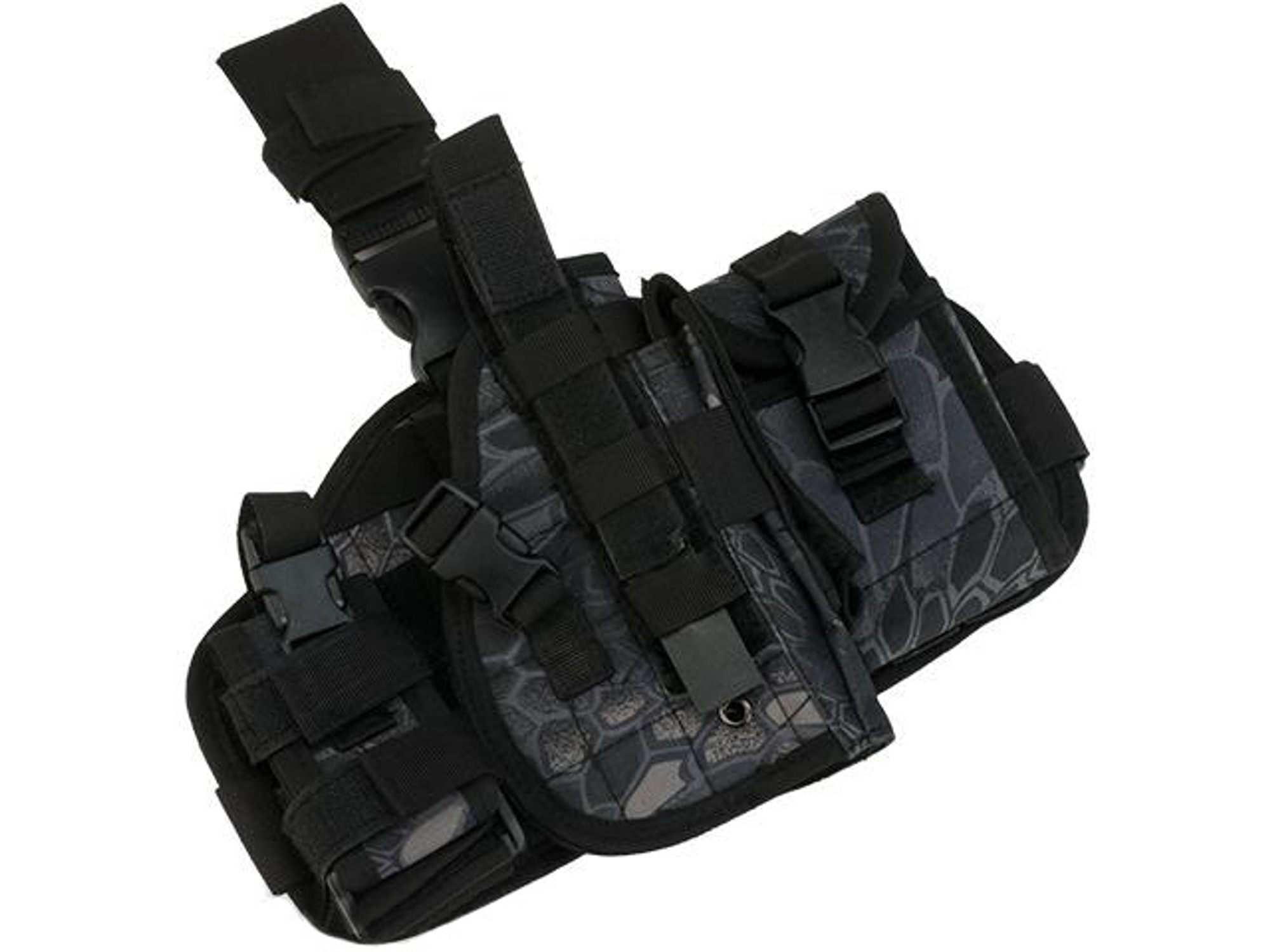 Matrix Drop Leg MOLLE Platform w/ Holster and Pouch Set - Urban Serpent