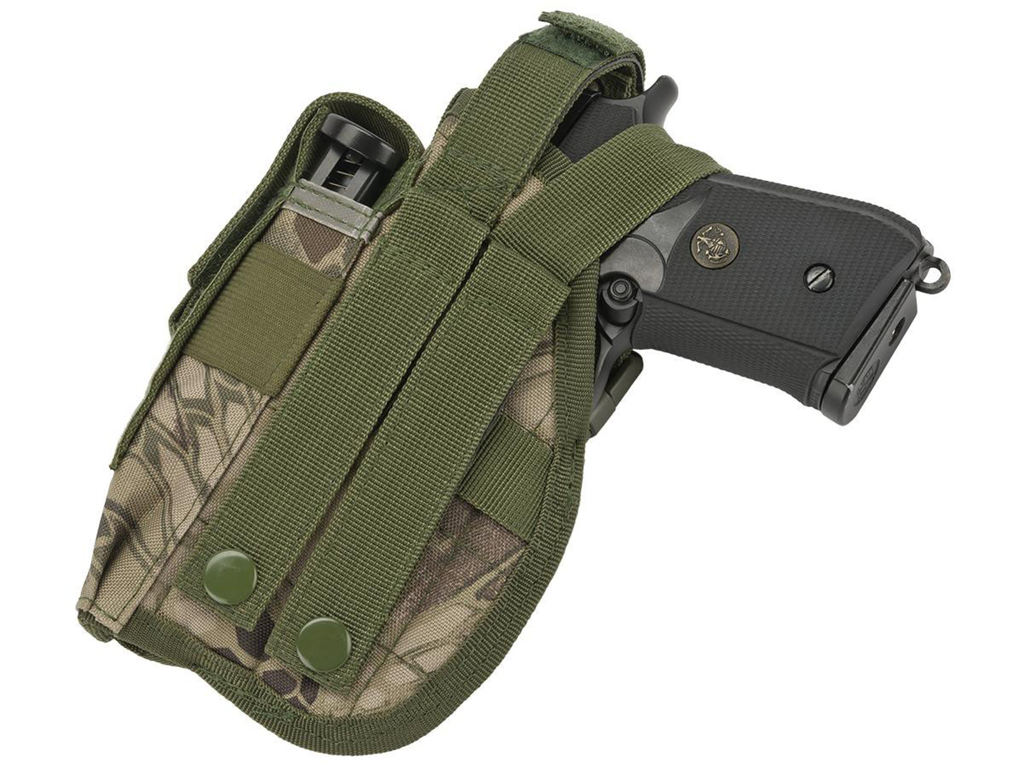 Matrix ST24-2 MOLLE Holster for Airsoft Pistols - Forest Serpent
