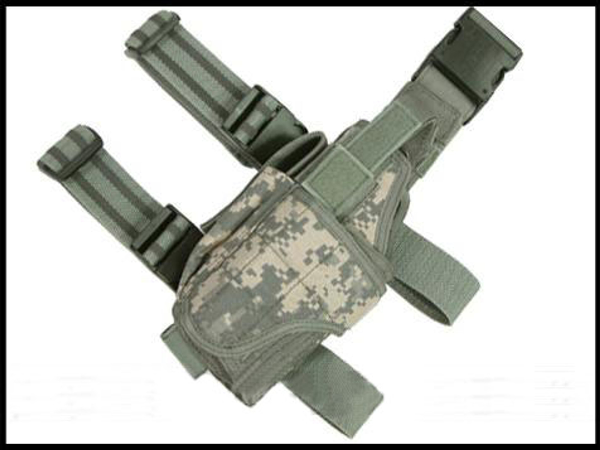 Matrix Tornado Universal Tactical Thigh / Drop Leg Holster - Camo