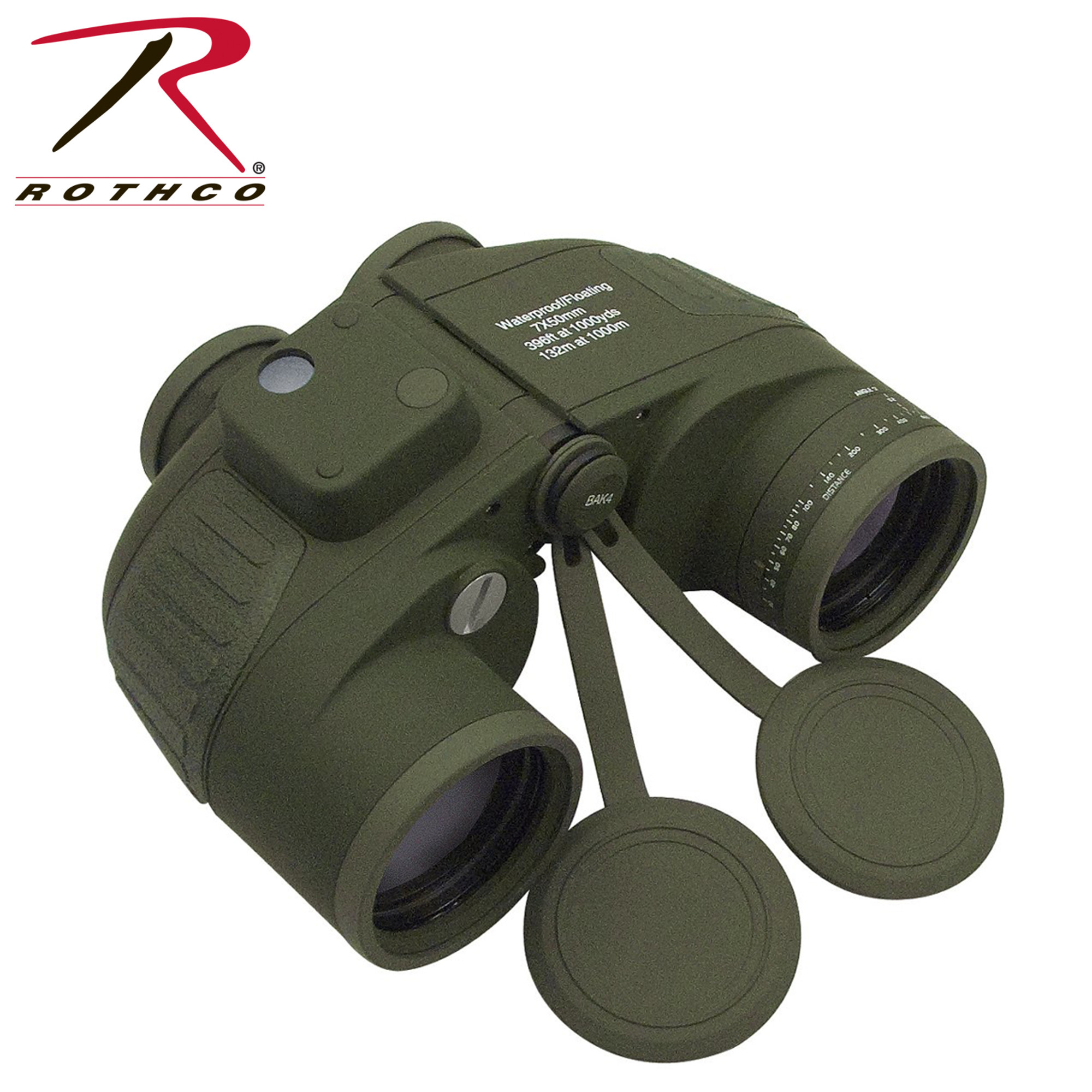 Rothco Military Type 7 x 50MM Binoculars - Olive Drab