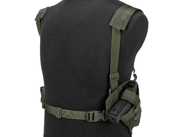 Phantom PH024 Tactical Pistol Shoulder Holster - Ranger Green
