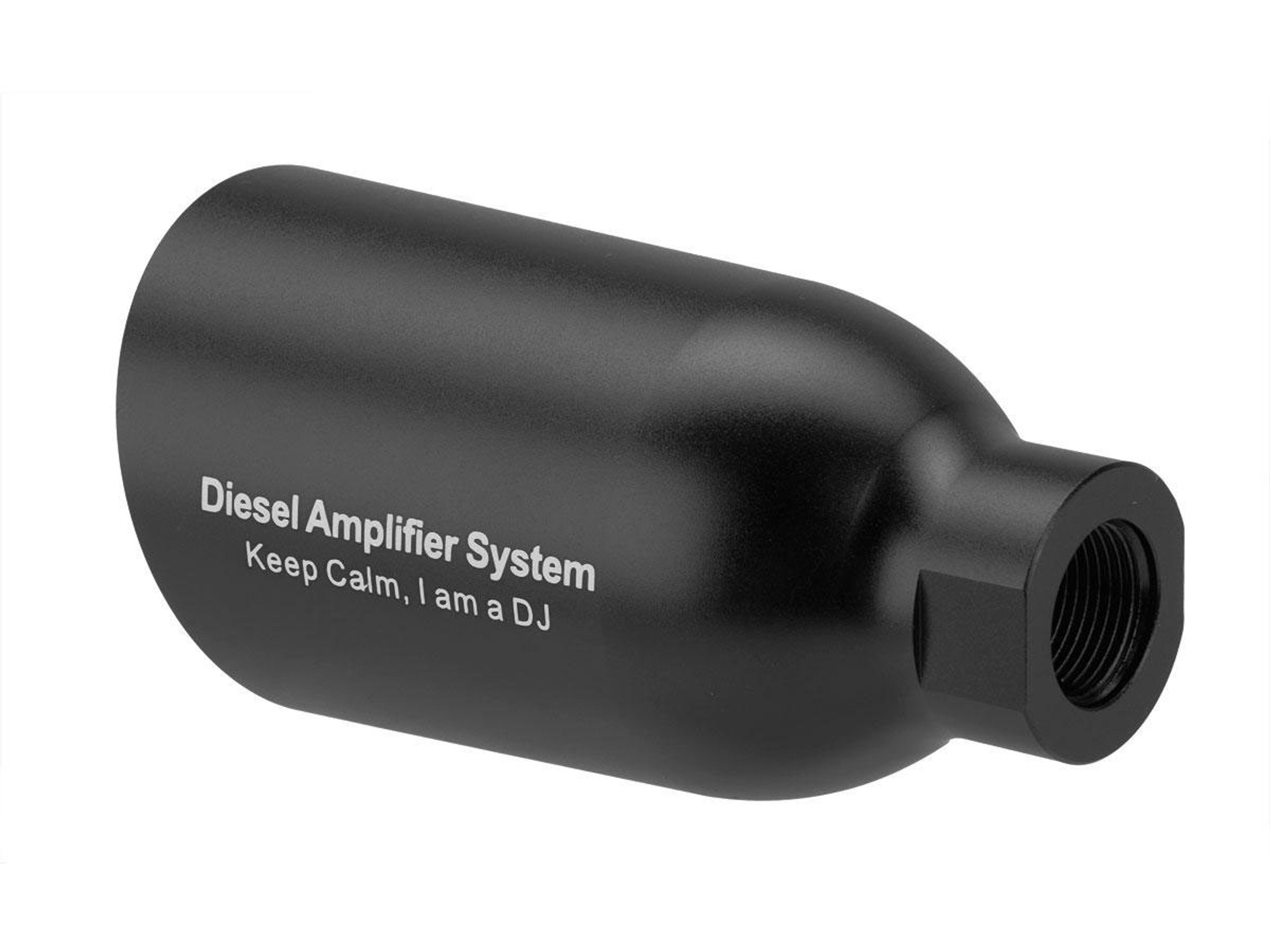 Angel Custom Diesel Amplified System for Airsoft Pistols and Rifles - DJ (Color: Black / 14mm CCW)