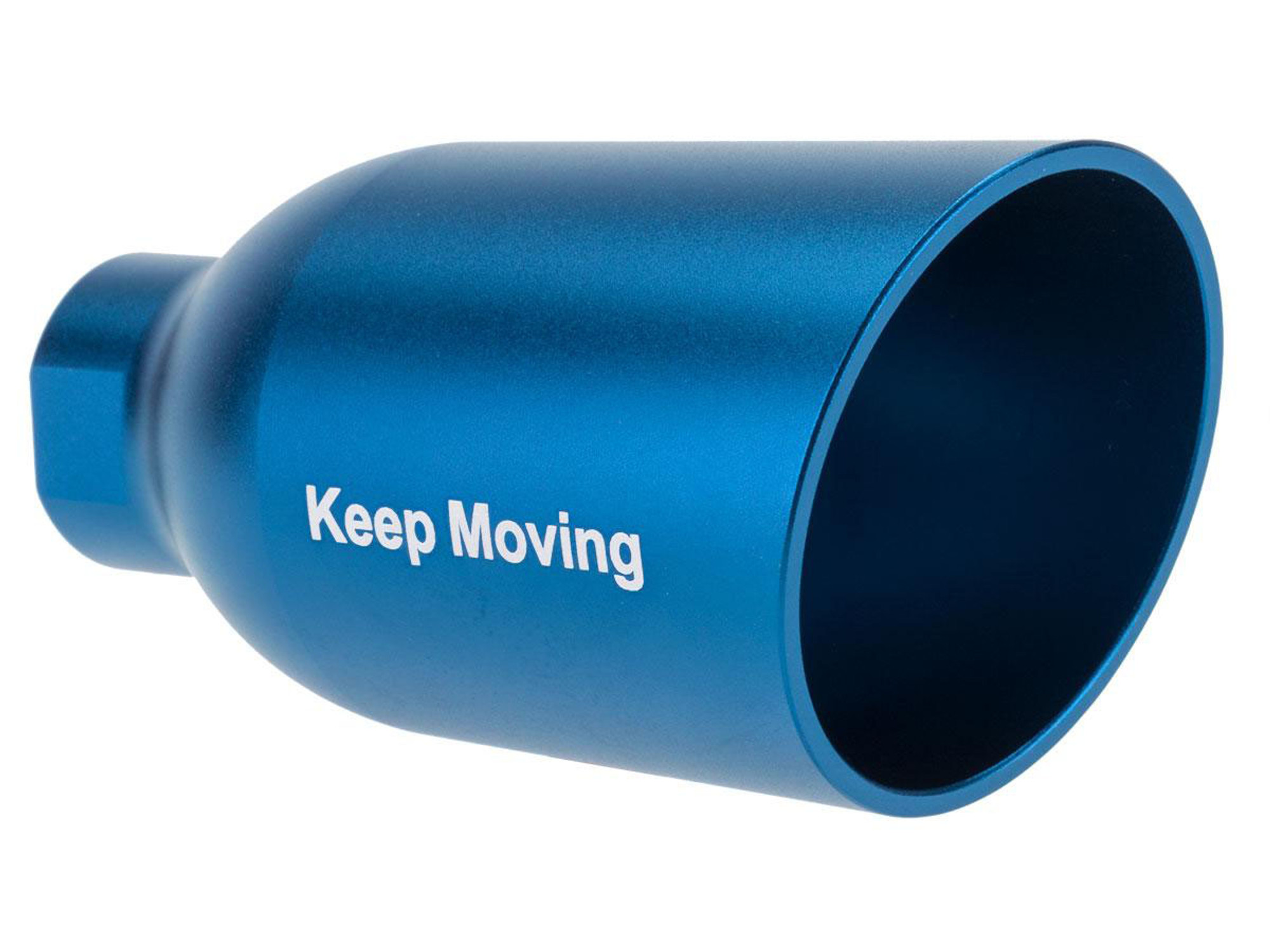 Angel Custom Diesel Amplified System for Airsoft Pistols and Rifles - Keep Moving (Color: Blue / 14mm CCW)