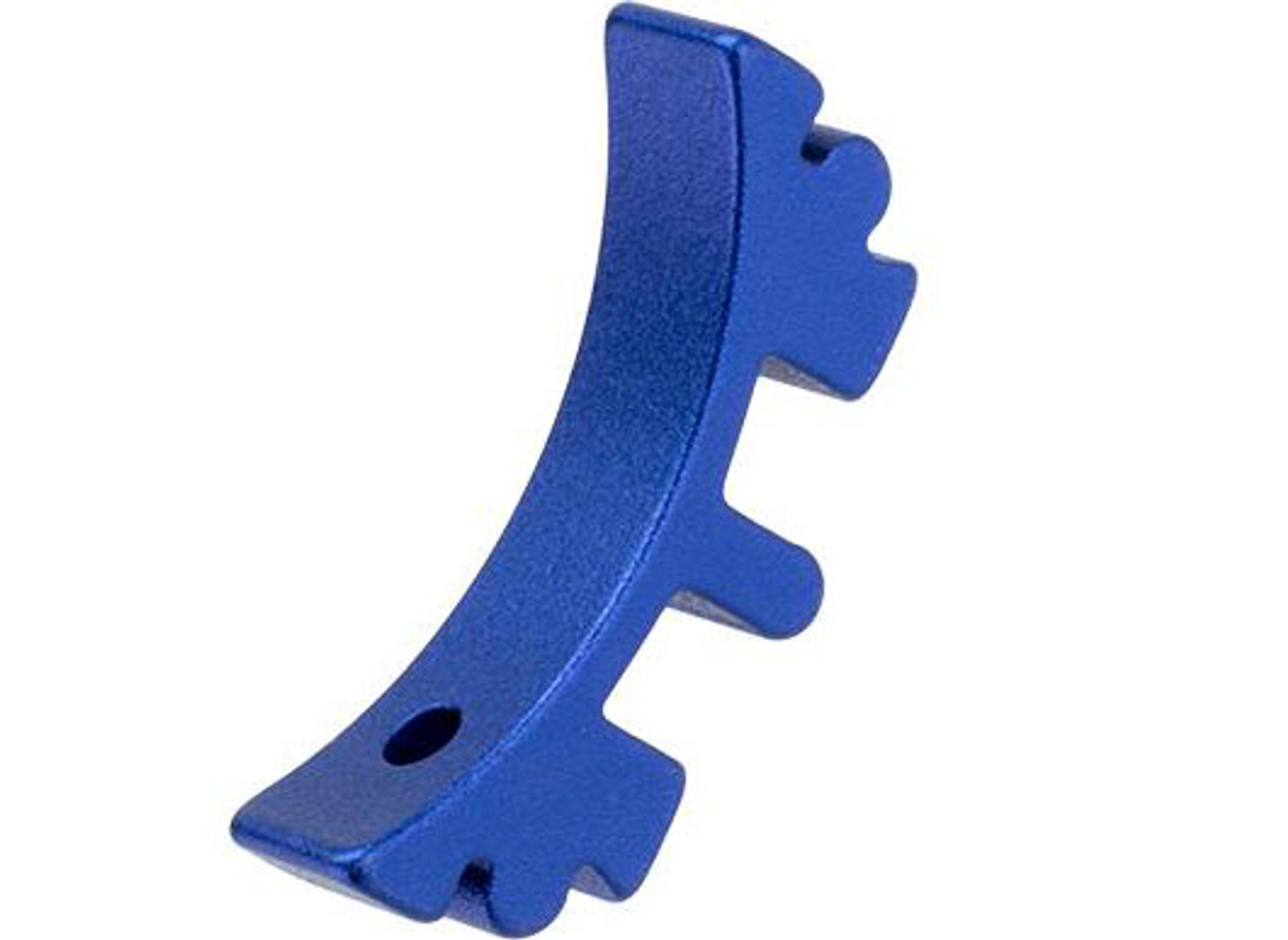 Airsoft Masterpiece Aluminum Puzzle Trigger - Curved Short (Color: Blue)