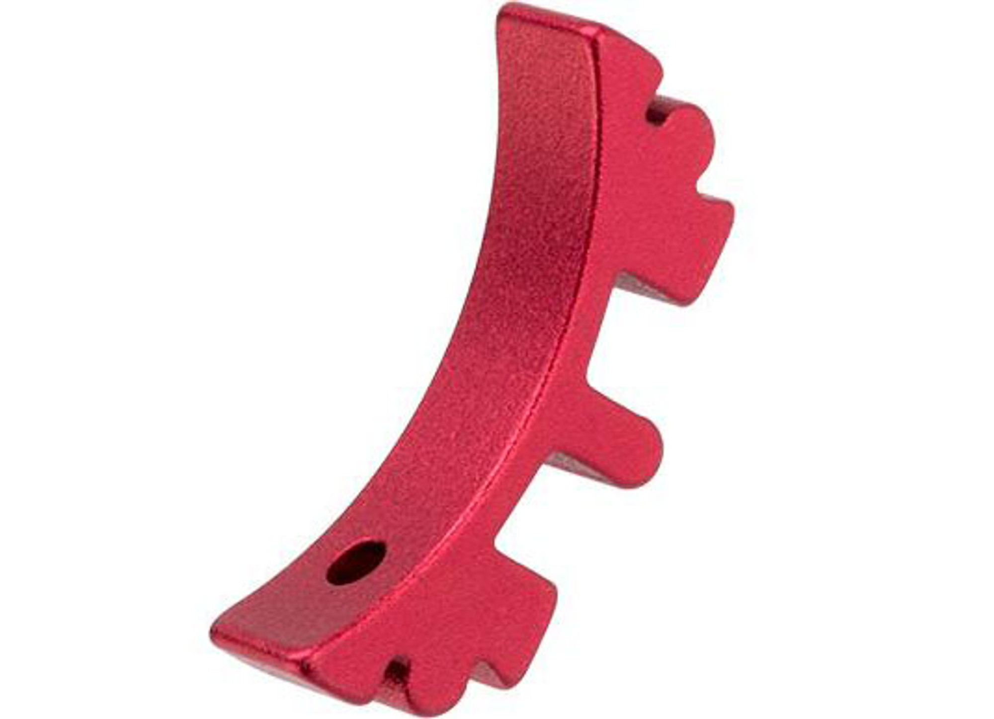 Airsoft Masterpiece Aluminum Puzzle Trigger - Curved Short (Color: Red)