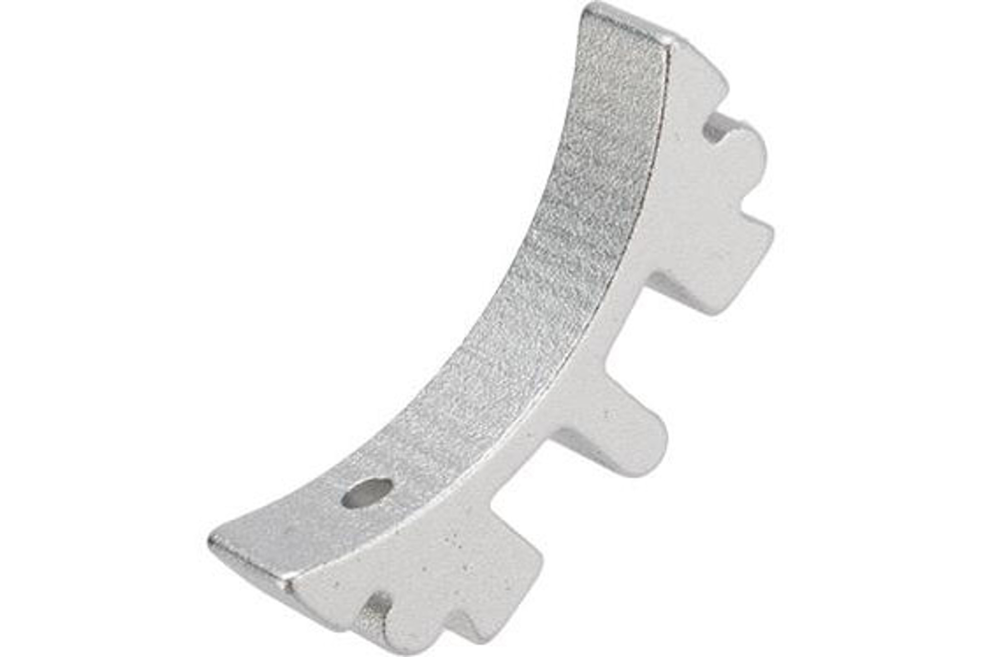 Airsoft Masterpiece Aluminum Puzzle Trigger - Curved Short (Color: Silver)