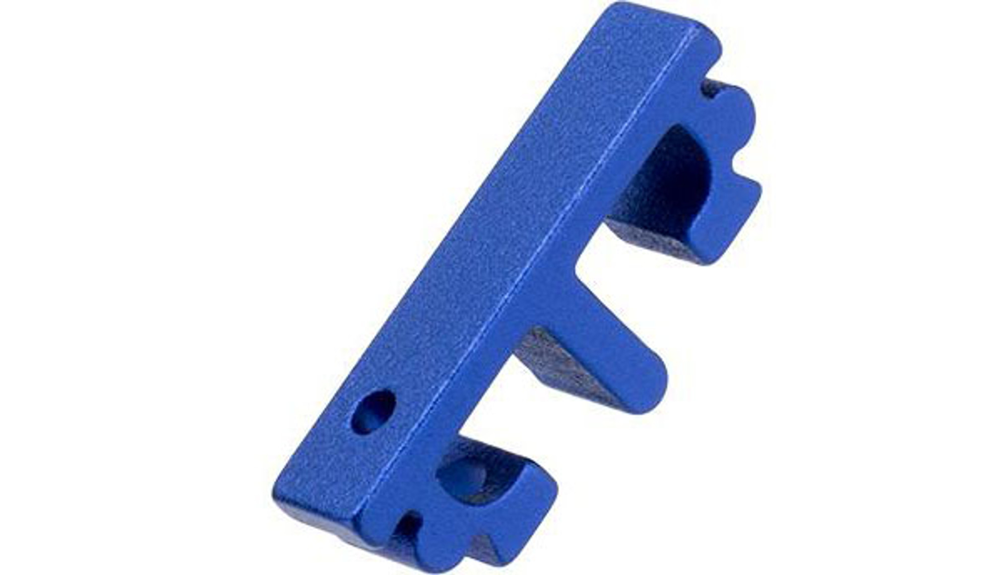 Airsoft Masterpiece Aluminum Puzzle Trigger - Flat Long (Color: Blue)