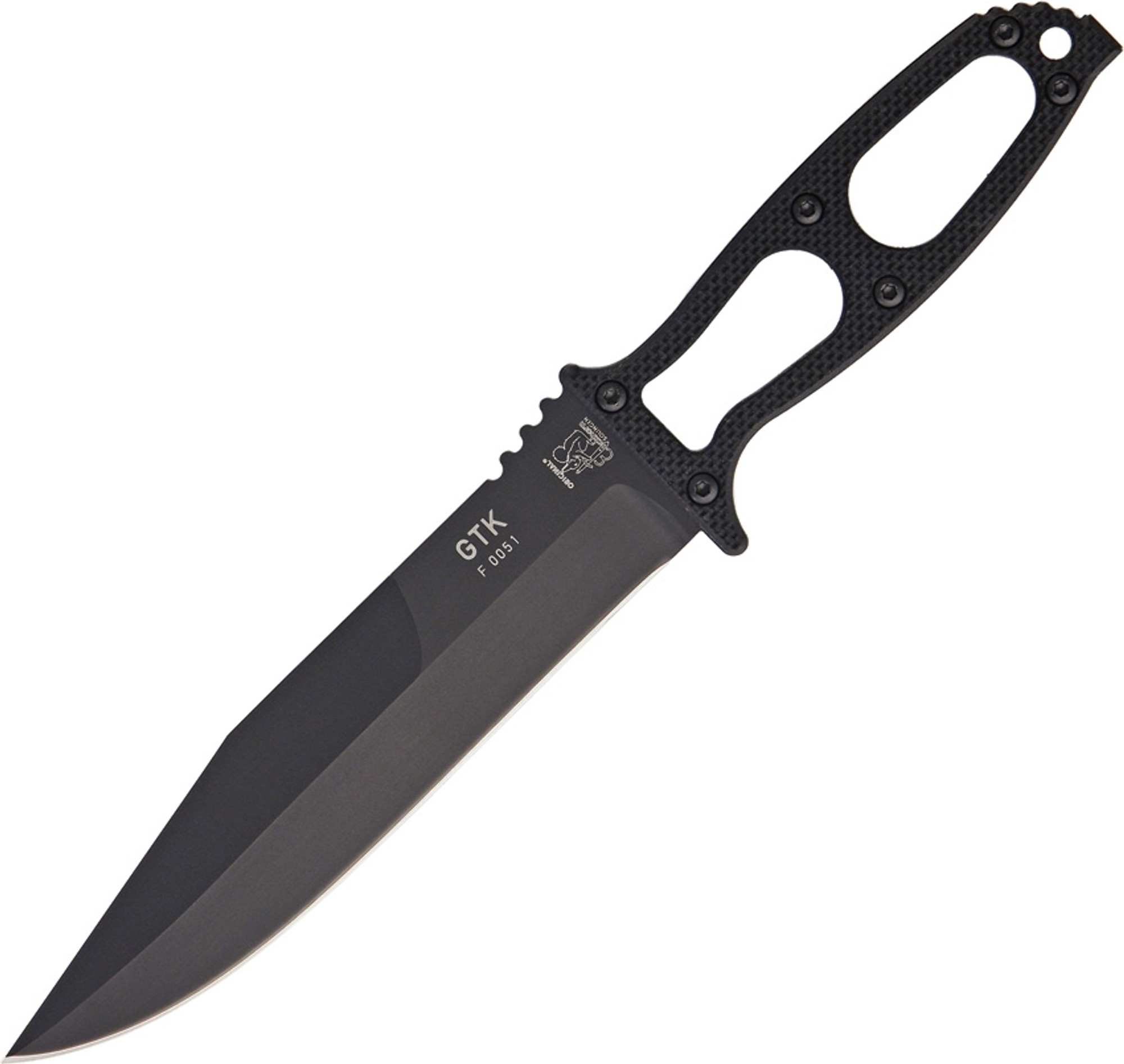 GTK Fixed Blade Black G10