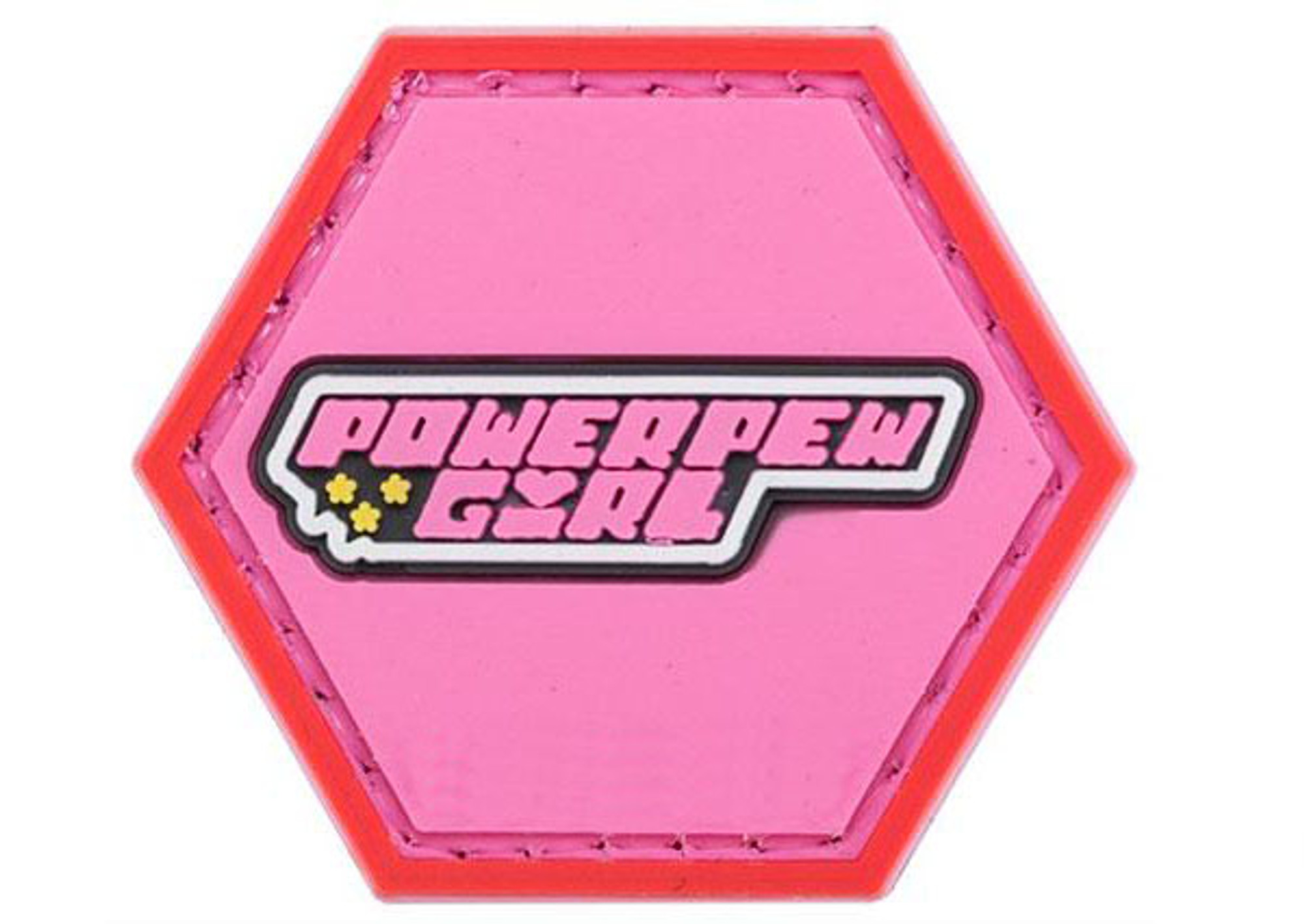 Operator Profile PVC Hex Patch - Power Pew Girls