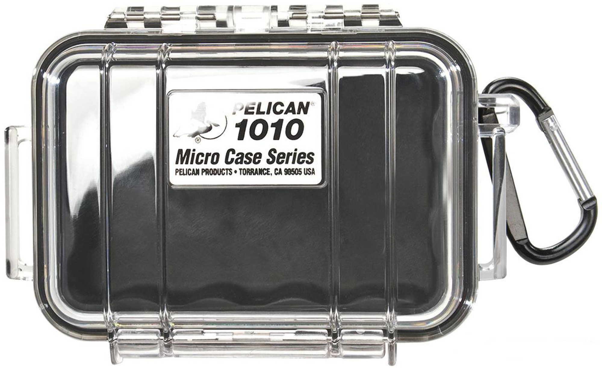 Pelican™ 1010 Micro Case - Clear w/ Black Colored Lining