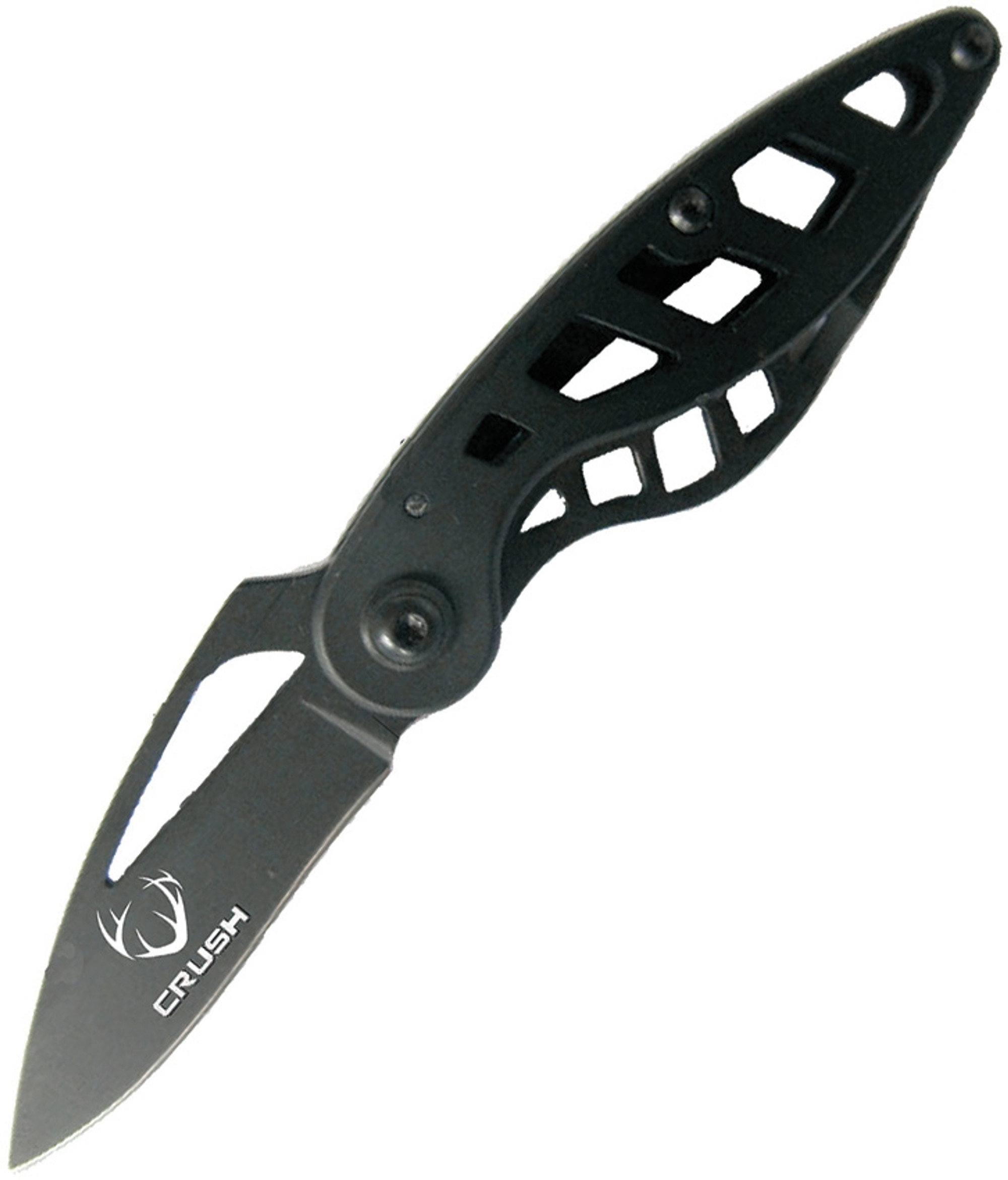 Crush Skeleton Folder Black