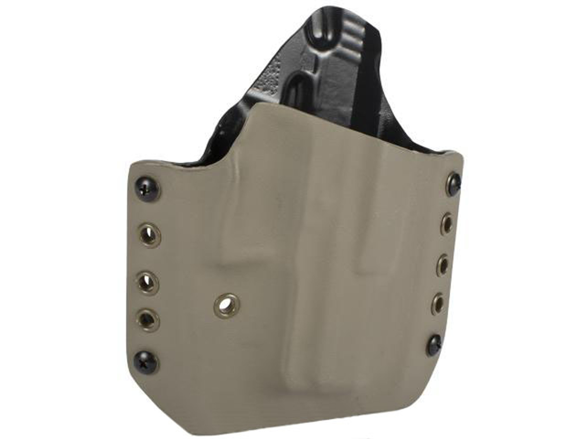 KAOS Concealment Kydex Belt / MOLLE Holster - KWA USP Compact (Right / Dark Earth)