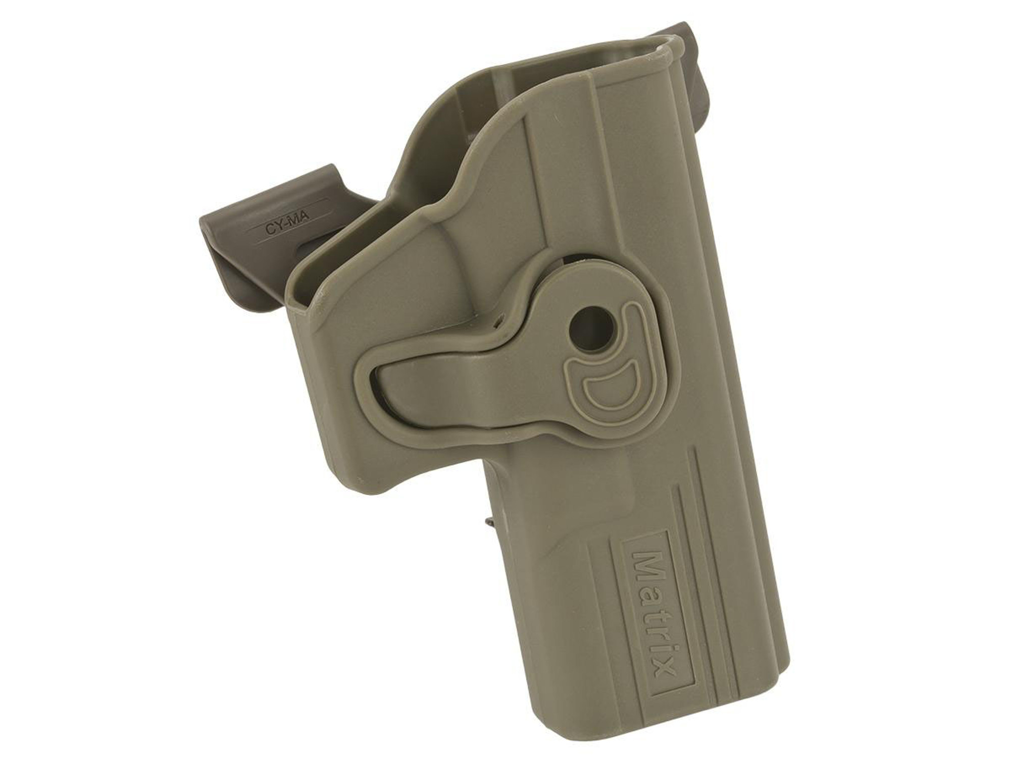 Matrix Hardshell Adjustable Holster for ATP ACP Airsoft Pistols - Flat Dark Earth (Mount: MOLLE Attachment)