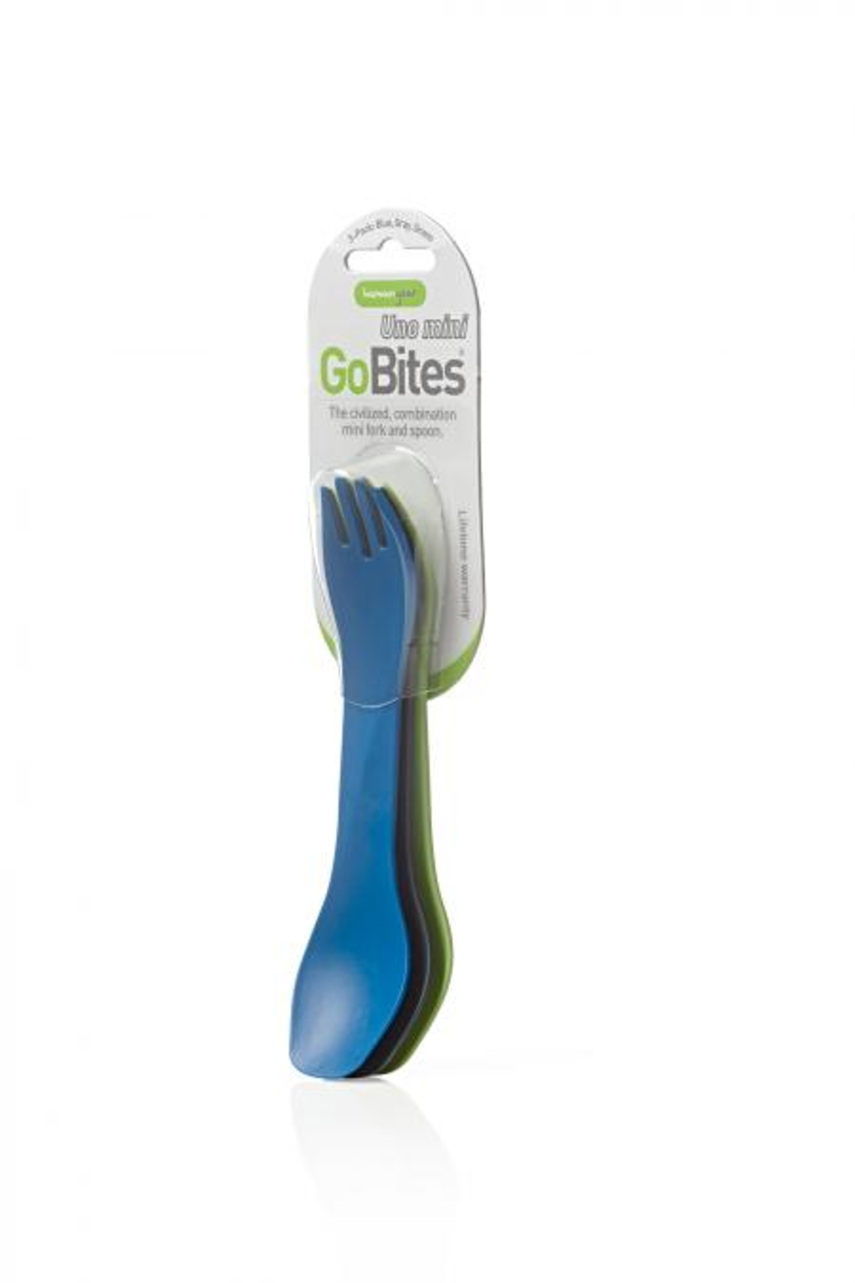 Humangear Go Bite Mini - 3 Pack - Blue - Grey - Green