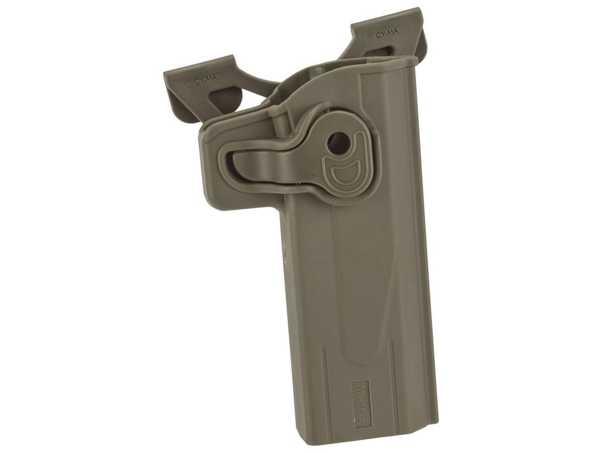 Matrix Hardshell Adjustable Holster for STI Hi-Capa 2011 Series Pistols - Flat Dark Earth (Mount: MOLLE Mount Attachment)