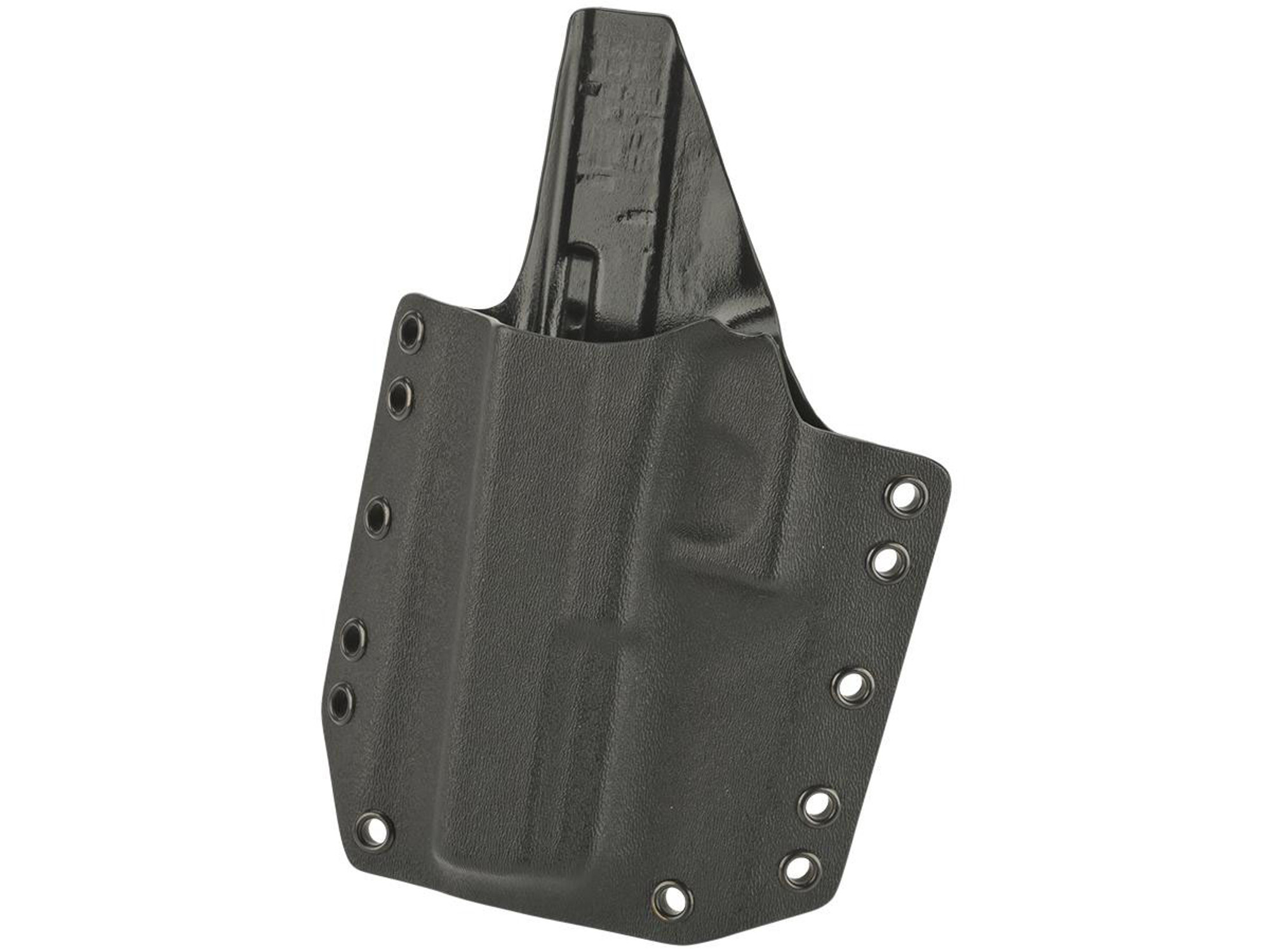 Raven Concealment Systems Left Handed Standard Configuration Phantom with Outside the Waistband Belt Loops (Gun: Glock 19/23/32)