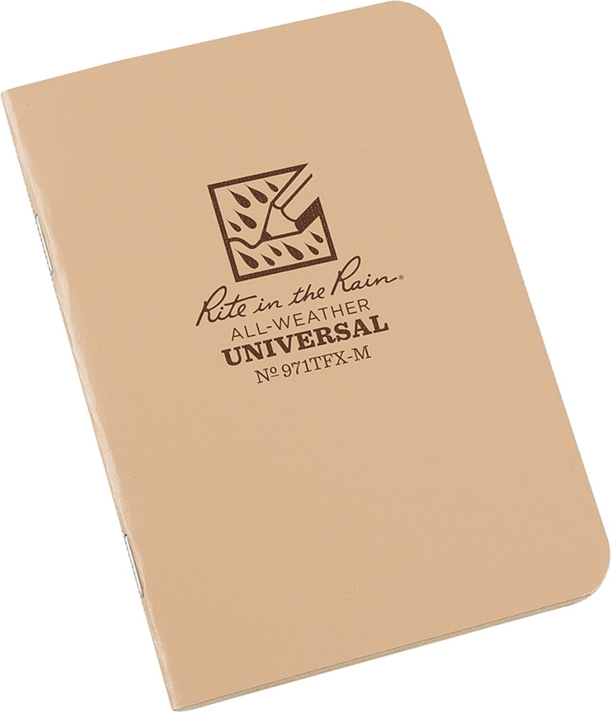 Mini Stapled Notebook 3 pack - Tan