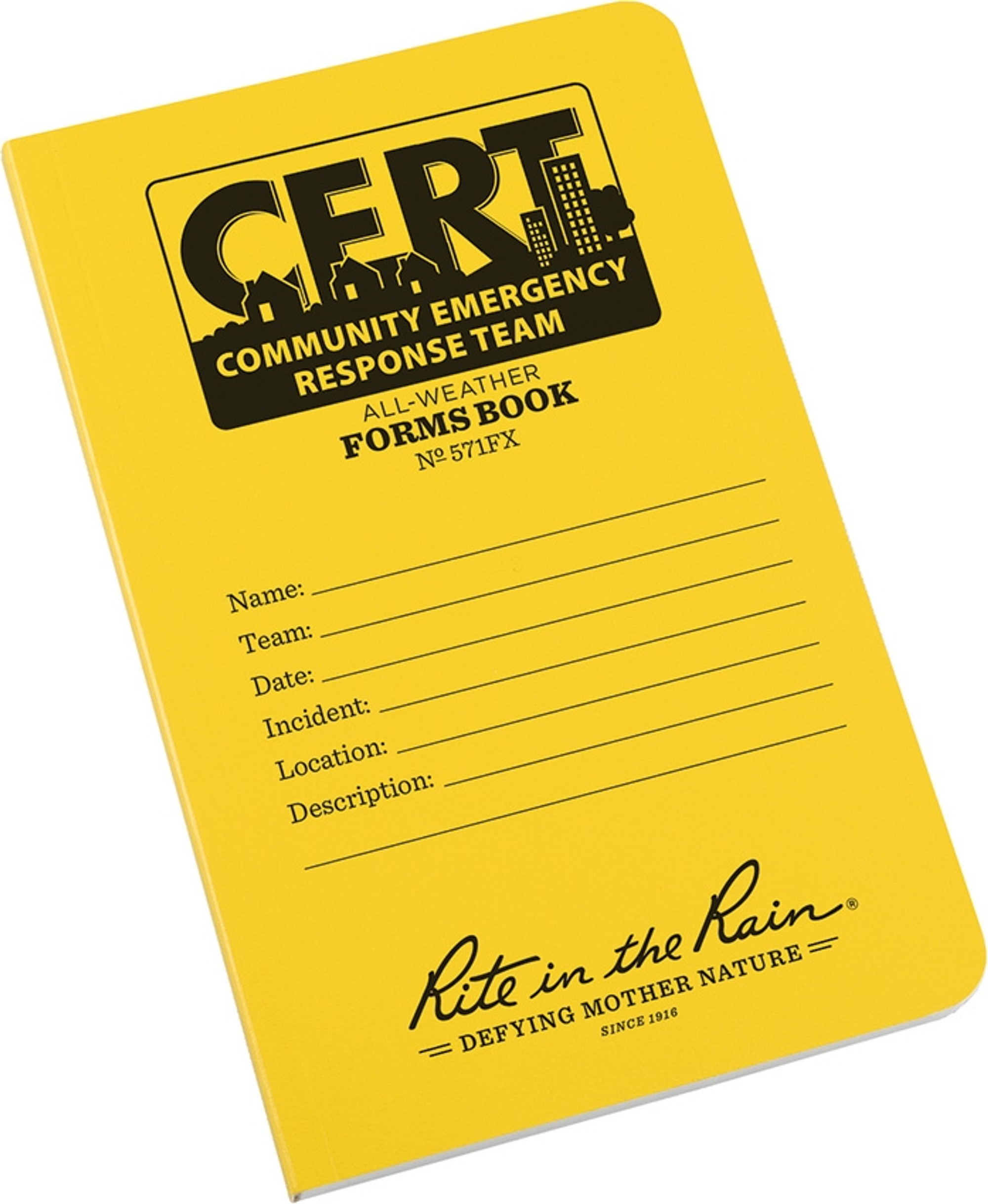 CERT Bound Notebook